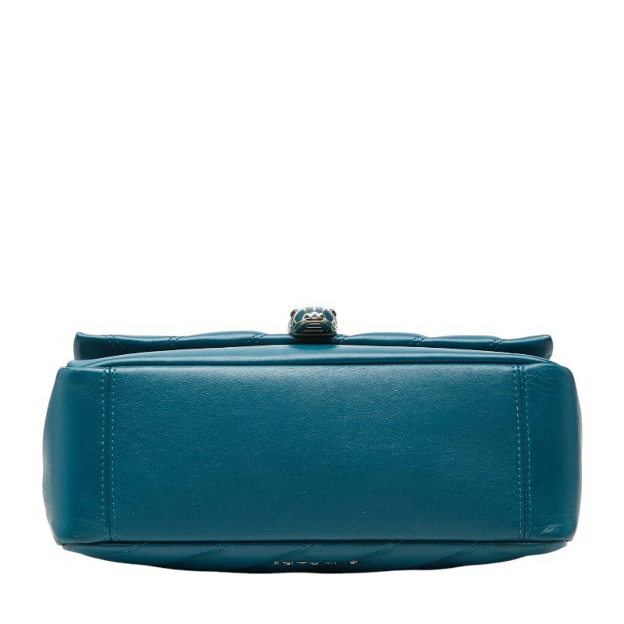 Bvlgari Green Leather Shoulder Bag (Pre-Owned)