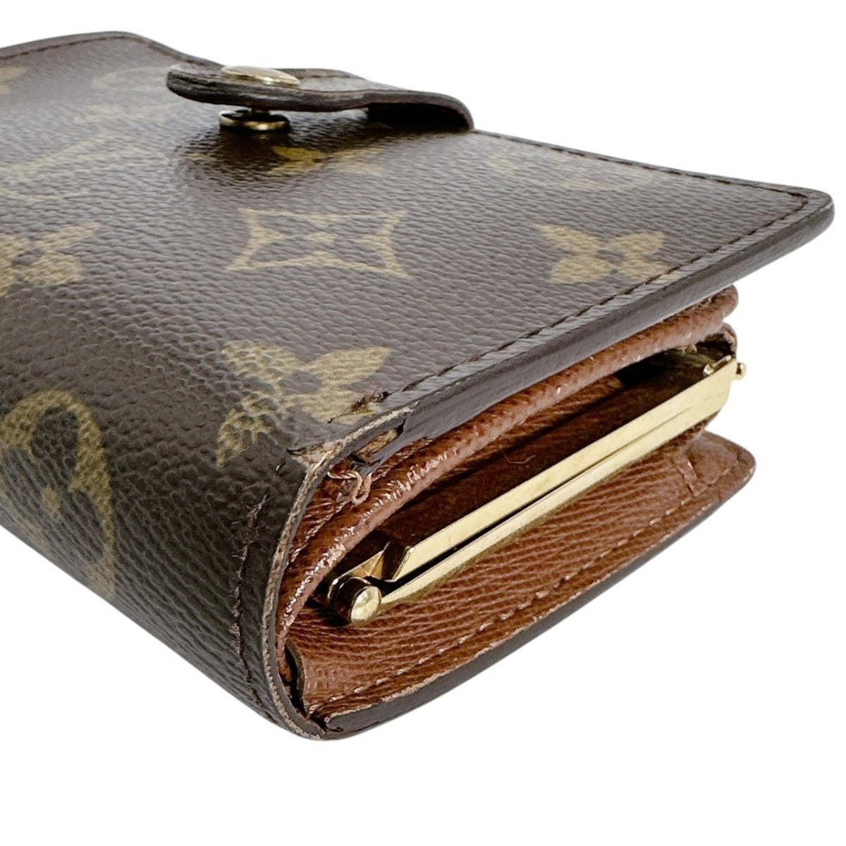 Louis Vuitton Brown Monogram Monogram Wallet (Bi-Fold) (Pre-Owned)