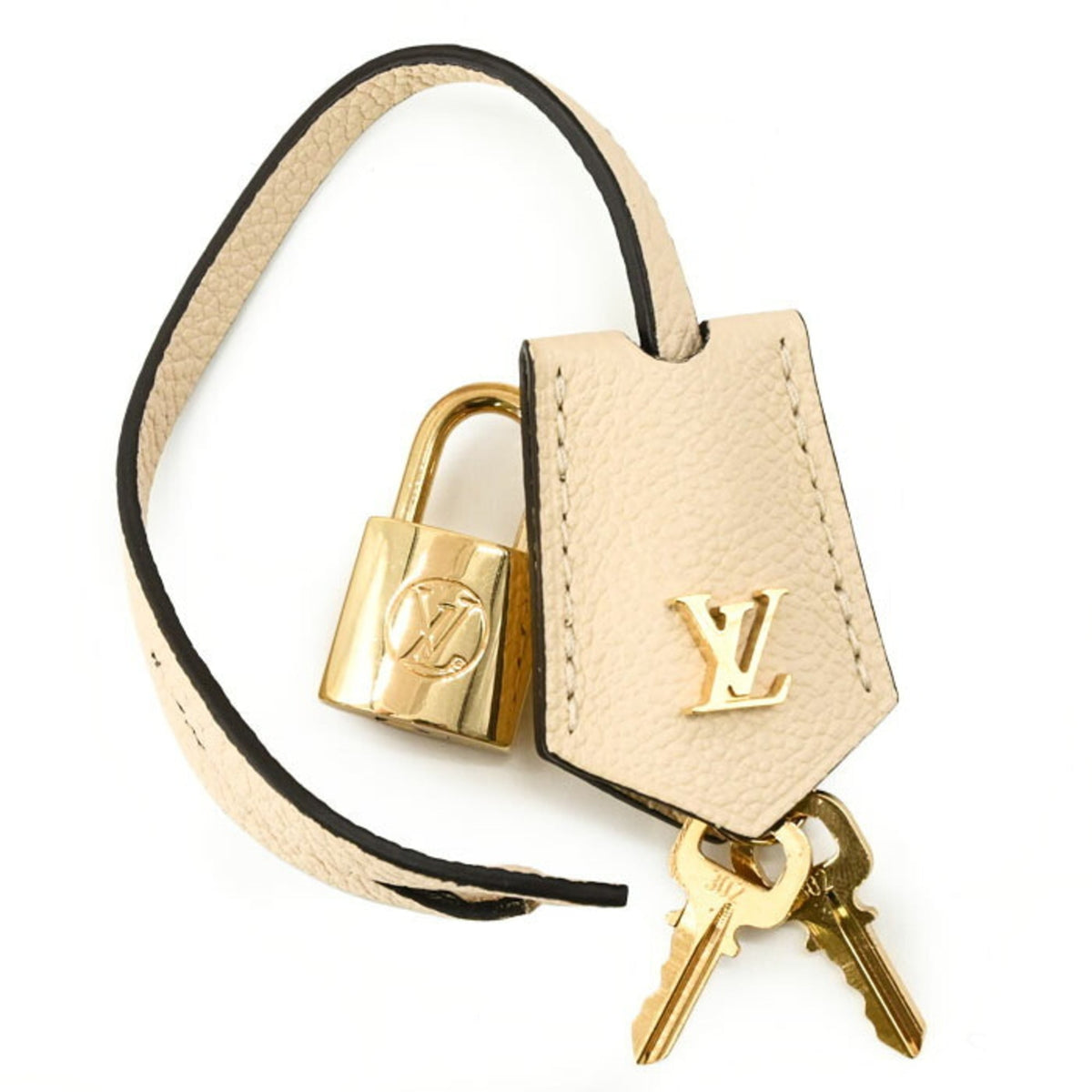 Louis Vuitton Beige Monogram Empreinte Handbag (Pre-Owned)