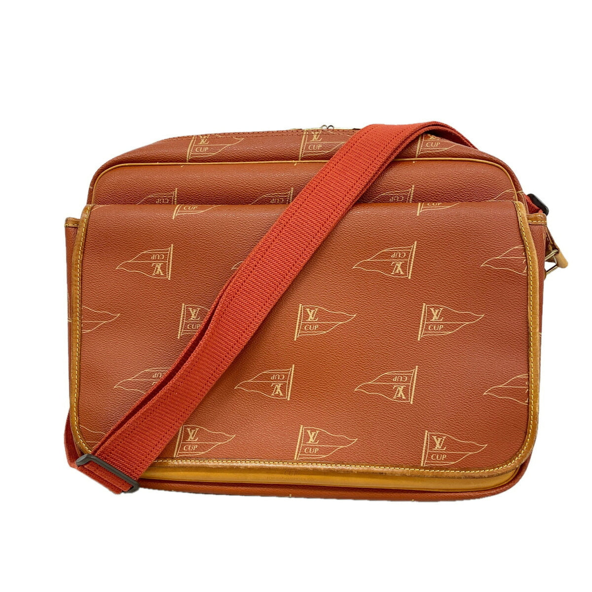 Louis Vuitton Red Color Shoulder Bag (Pre-Owned)