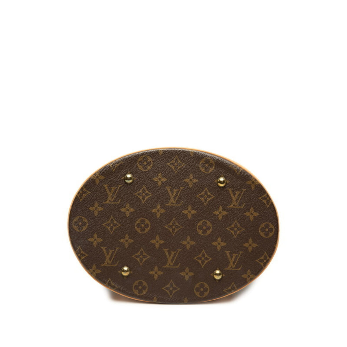 Louis Vuitton Brown Pvc Leather Shoulder Bag Tote Bag (Pre-Owned)