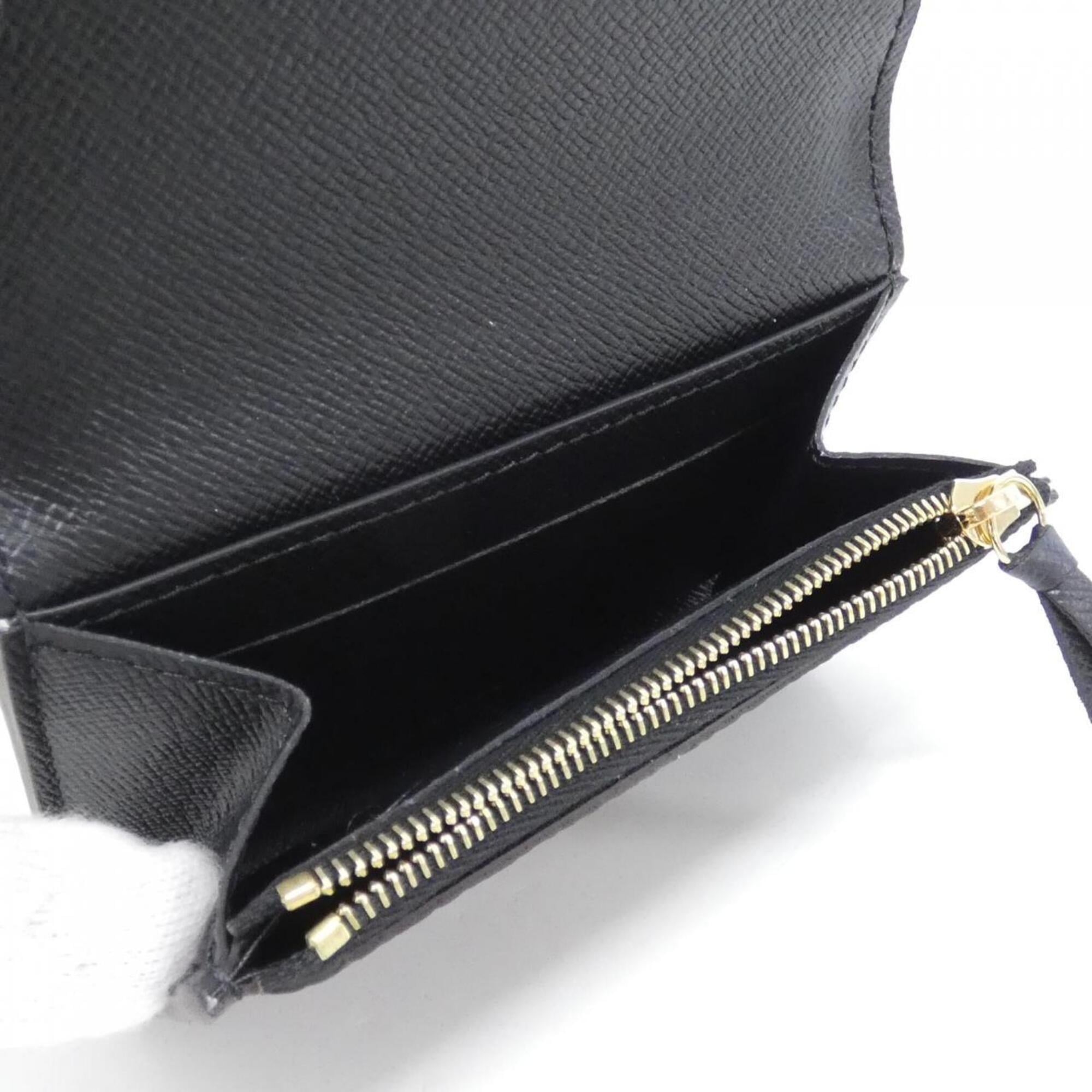 Louis Vuitton Marron Coated Canvas Coin Purse/Coin Case (Pre-Owned)