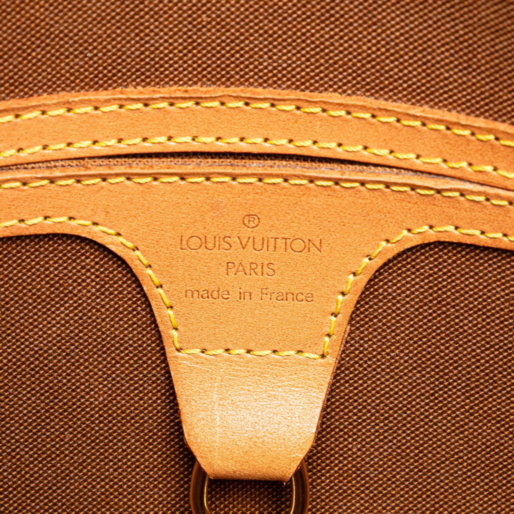 Louis Vuitton Monogram Brown Pvc Leather Handbag (Pre-Owned)