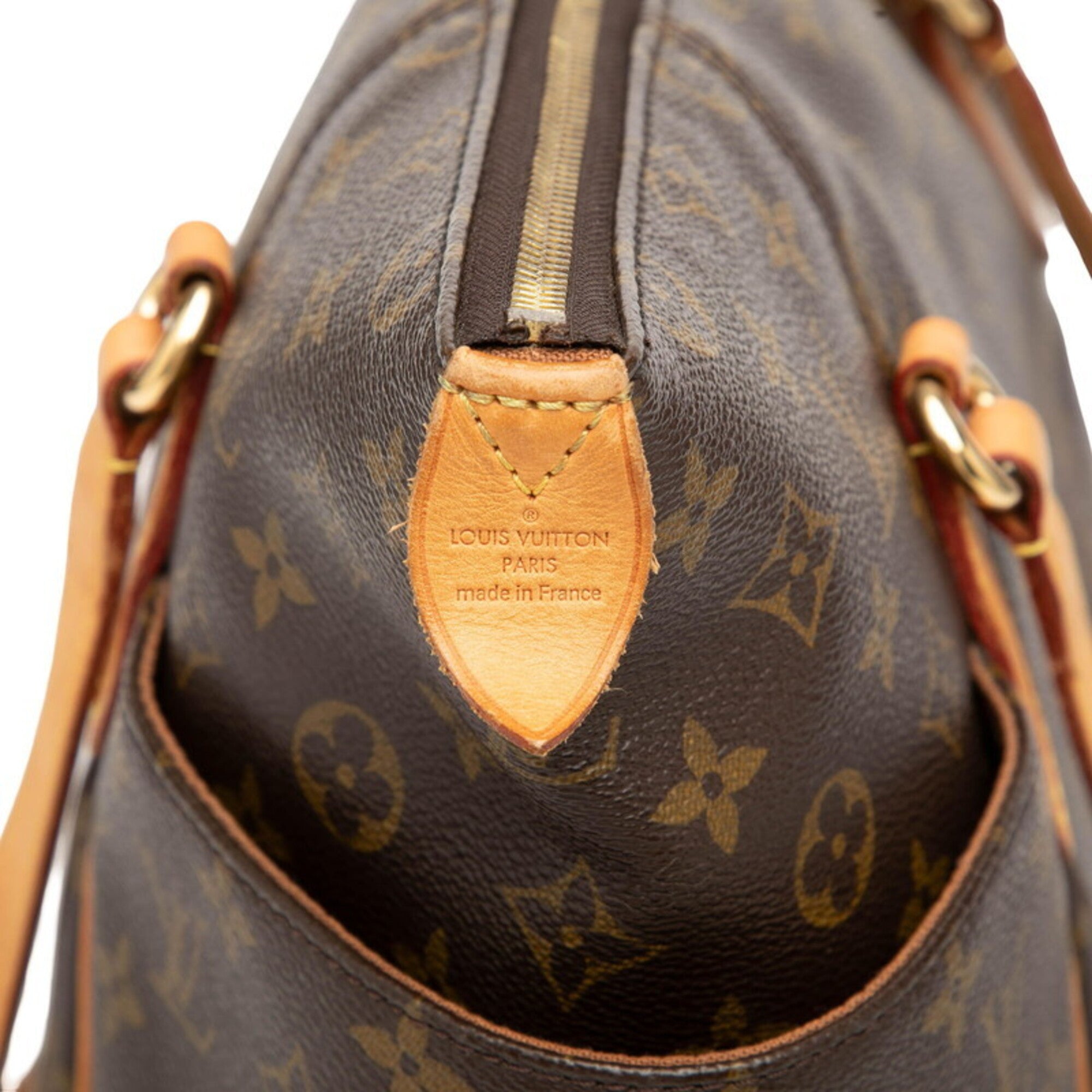 Louis Vuitton Brown Pvc Leather Shoulder Bag Tote Bag (Pre-Owned)
