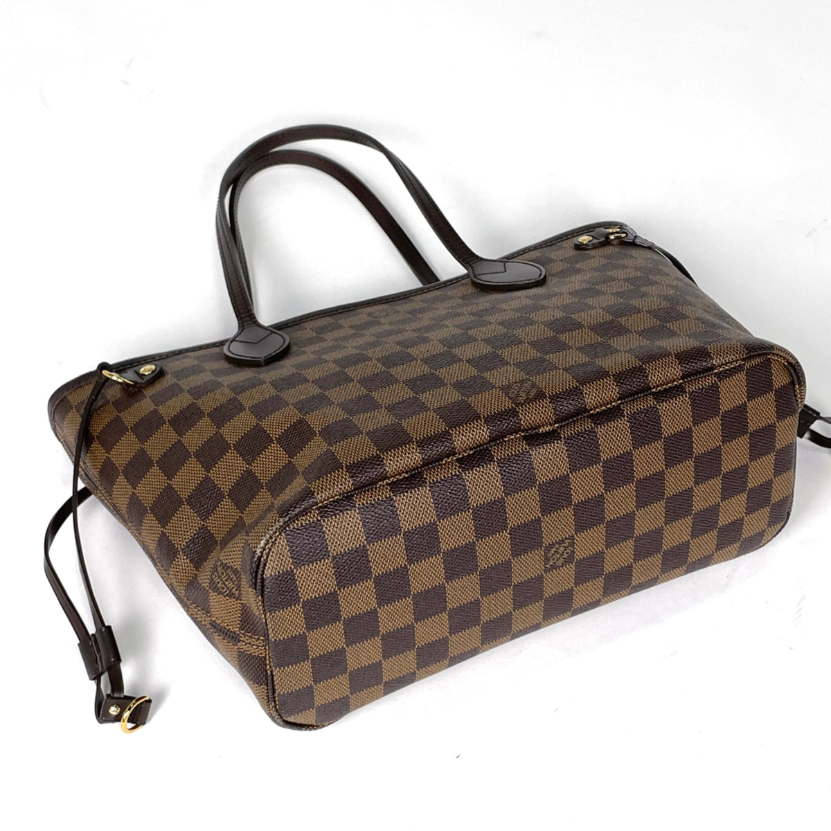 Louis Vuitton Brown Damier Canvas Handbag Tote Bag (Pre-Owned)