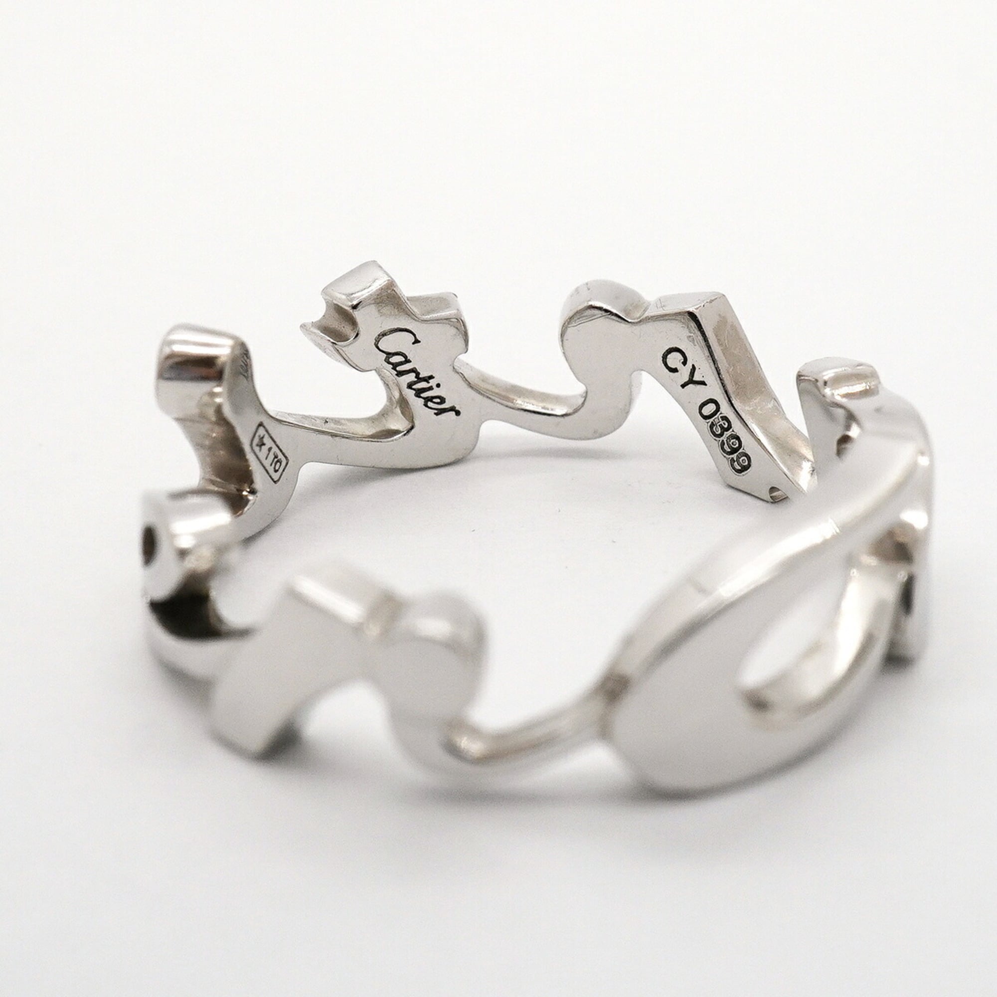 Cartier White Gold (18K) Band Ring (Pre-Owned)
