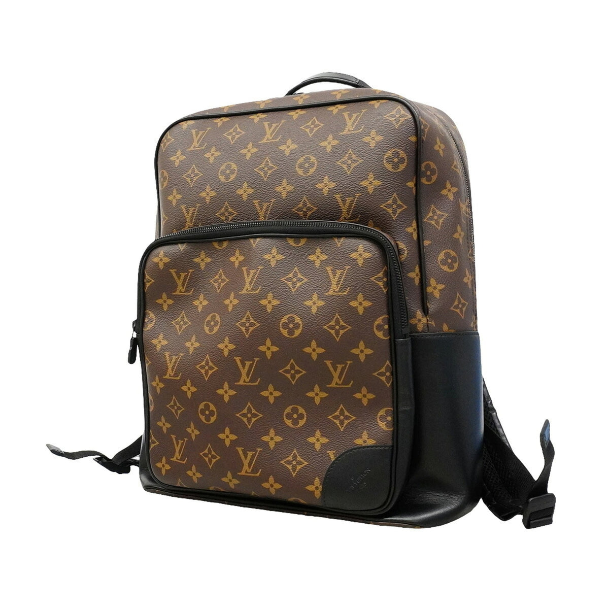 Louis Vuitton Black Brown Backpack (Pre-Owned)