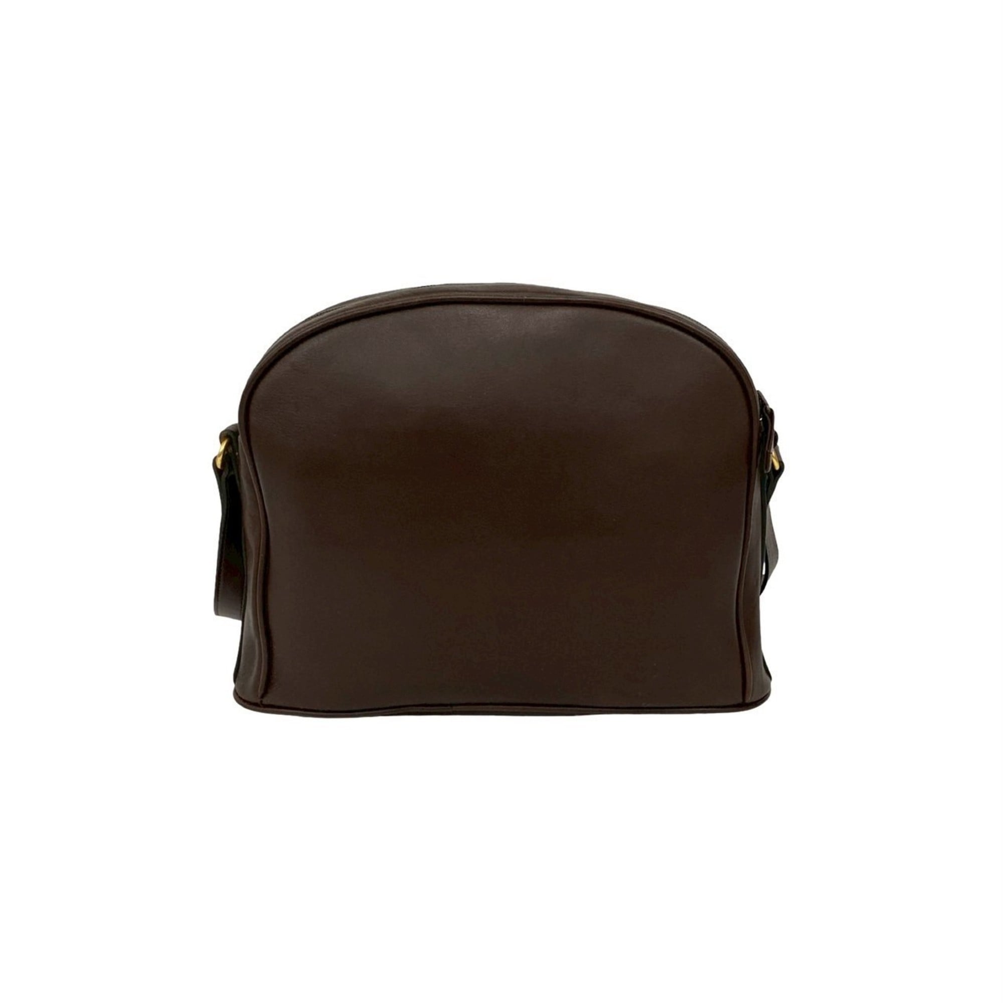 Yves Saint Laurent Brown Leather Pochette Shoulder Bag (Pre-Owned)