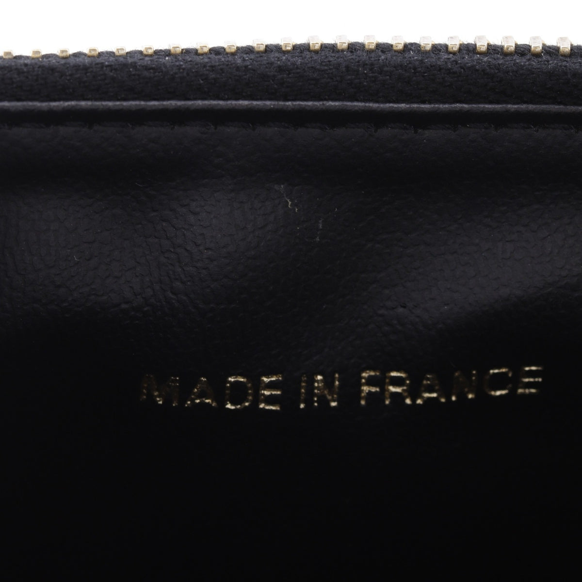 Chanel Black Grained Calfskin Vanity Bag (Pre-Owned)