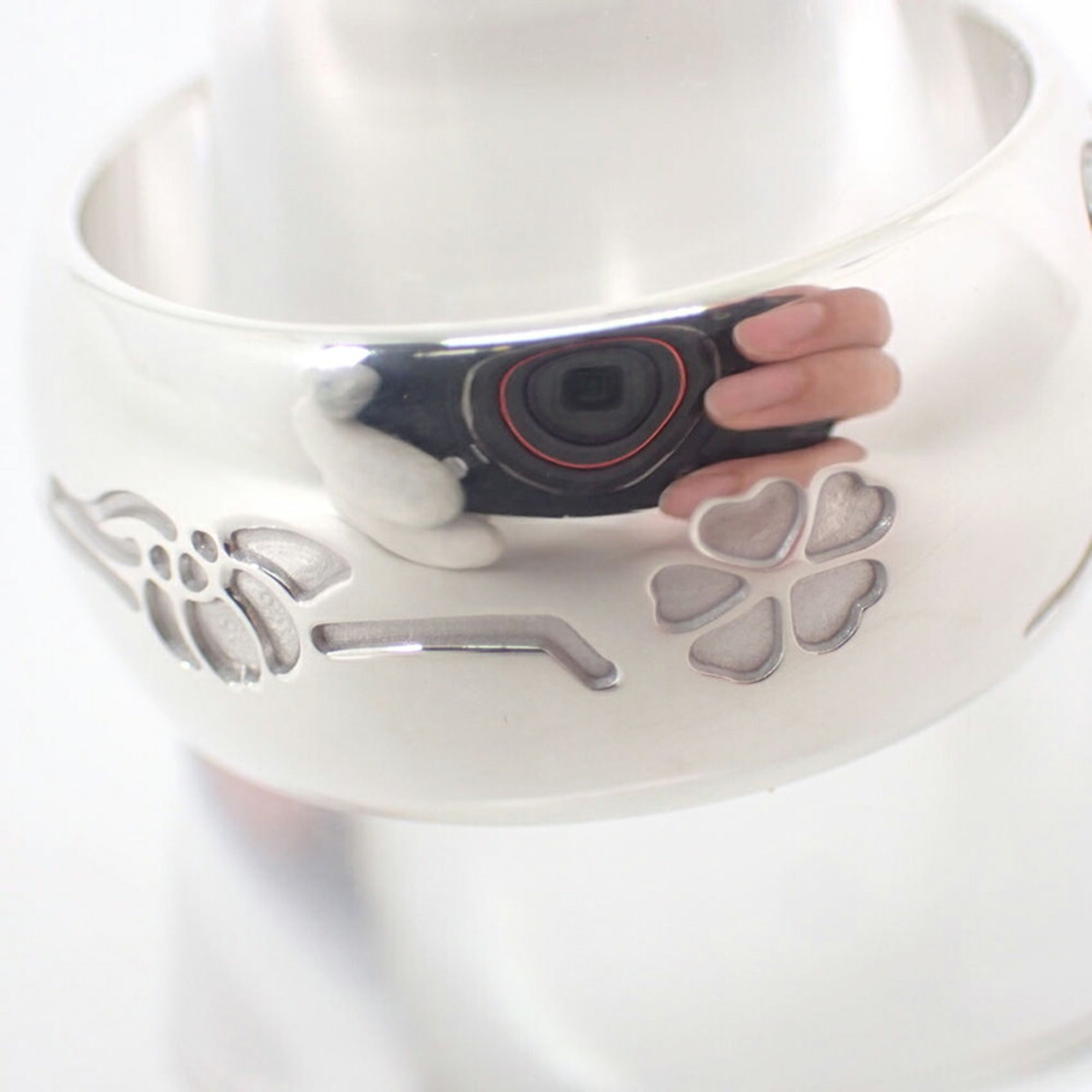 Bvlgari Sterling Silver 925 Band Ring (Pre-Owned)