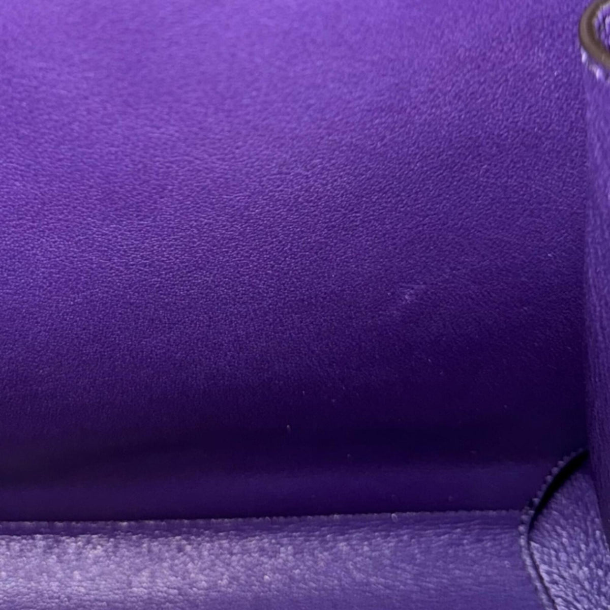 Salvatore Ferragamo Purple Leather Shoulder Bag (Pre-Owned)