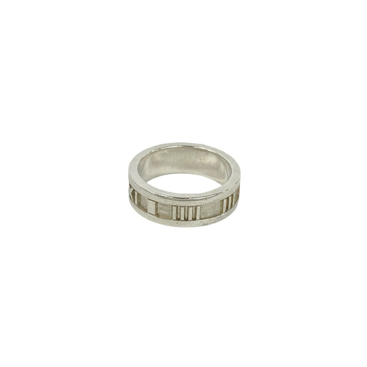 Tiffany Silver Silver 925 Band Ring (Pre-Owned)