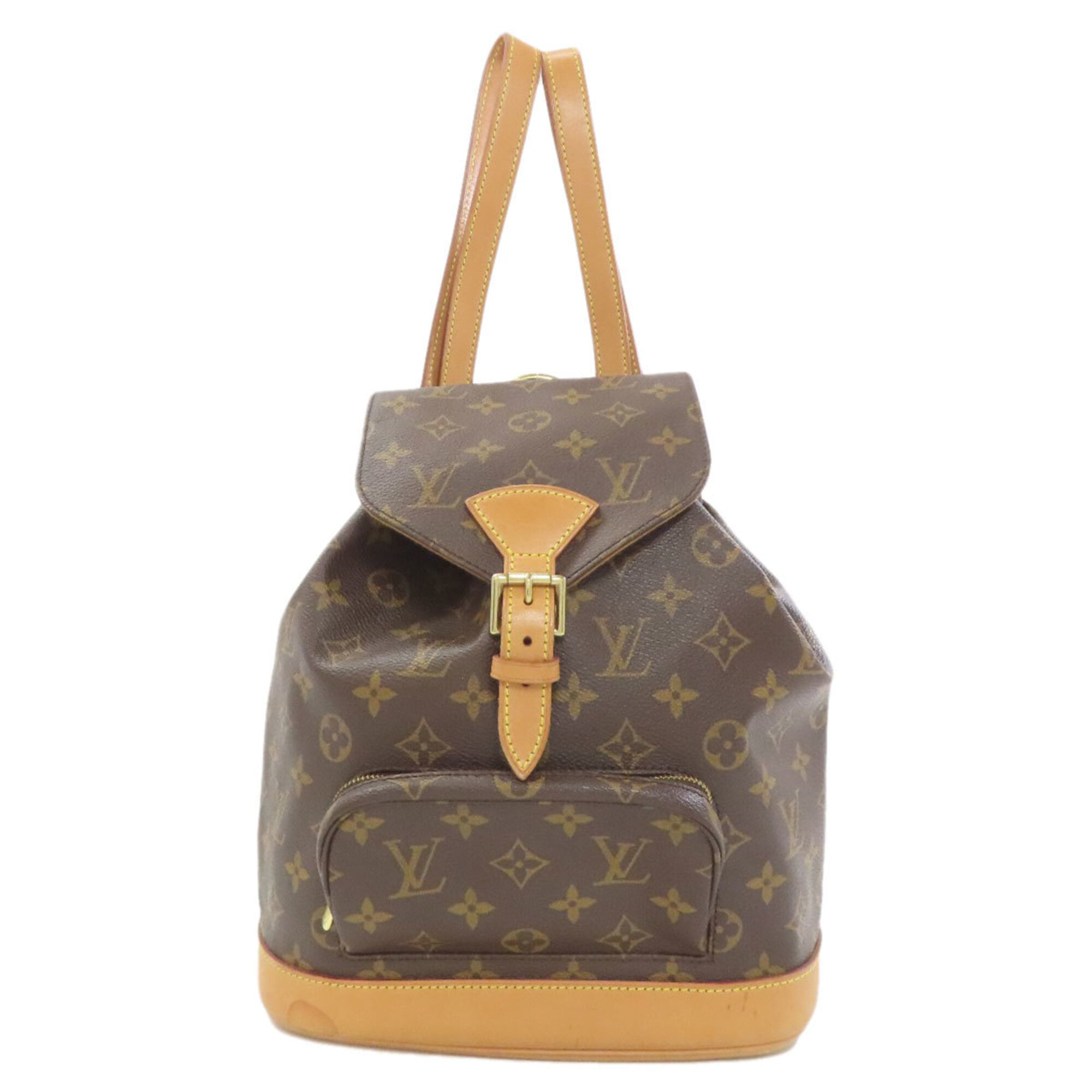 Louis Vuitton Brown Monogram Canvas Backpack (Pre-Owned)