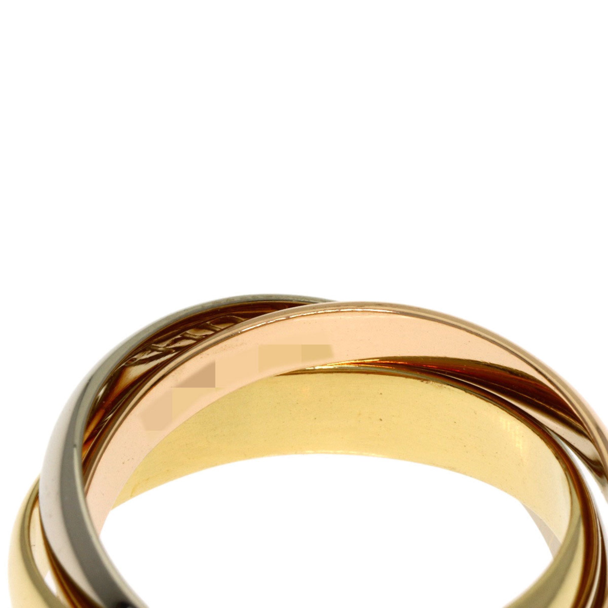Cartier Trinity Yellow Gold (18K) Pink Gold (18K) White Gold (18K) Band Ring (Pre-Owned)