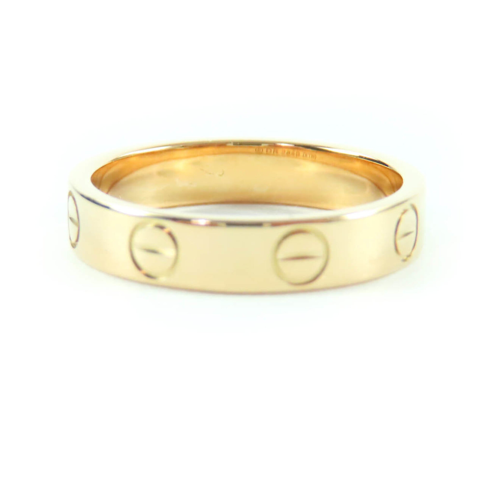 Cartier Love Pink Gold Pink Gold (18K) Band Ring (Pre-Owned)