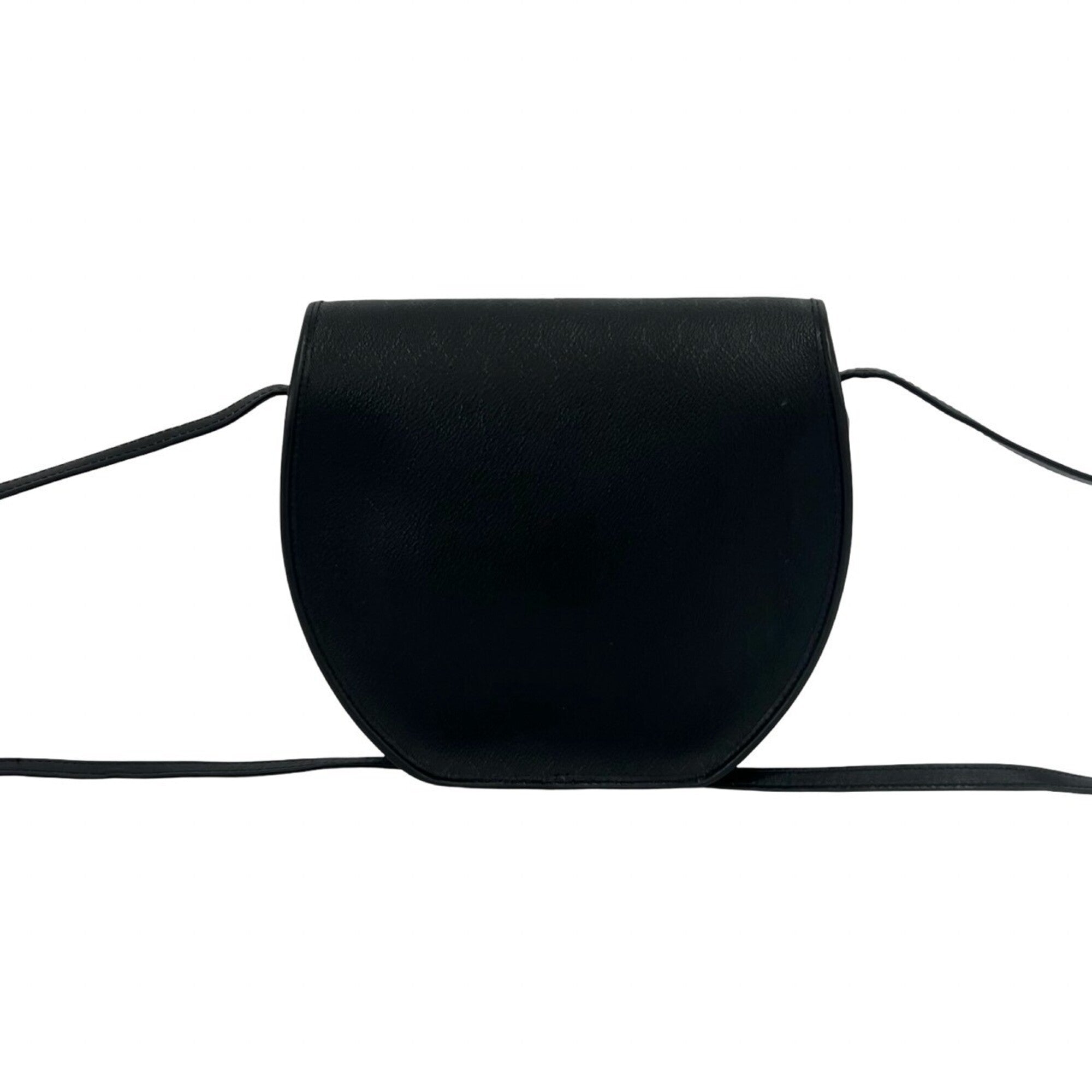 Christian Dior Black Leather Pvc Shoulder Bag (Pre-Owned)