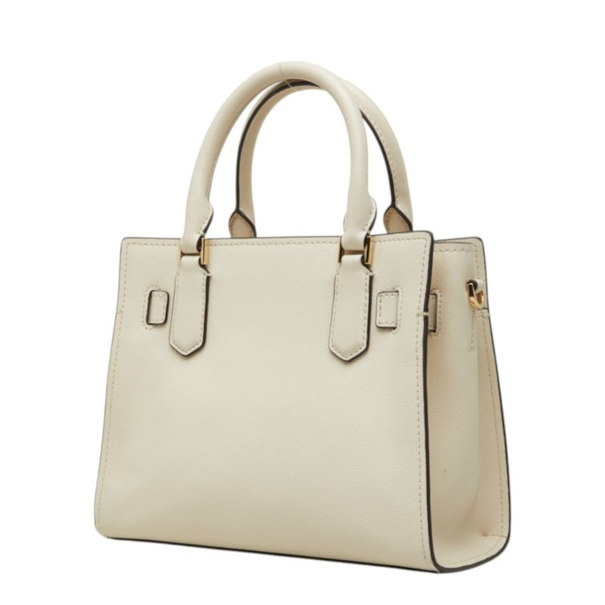 Michael Kors Ivory White Leather Handbag Shoulder Bag (Pre-Owned)