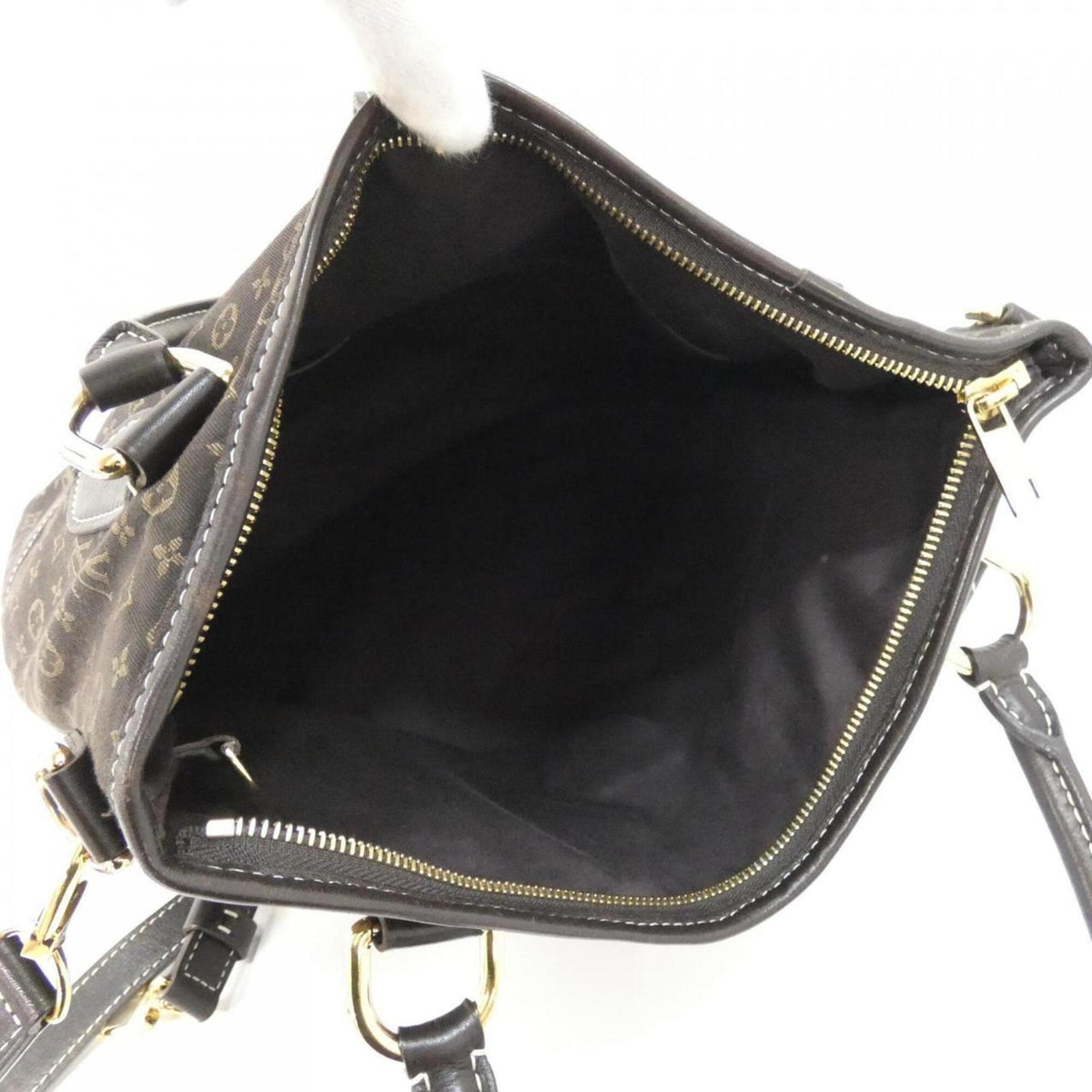 Louis Vuitton Fusain Canvas Shoulder Bag (Pre-Owned)
