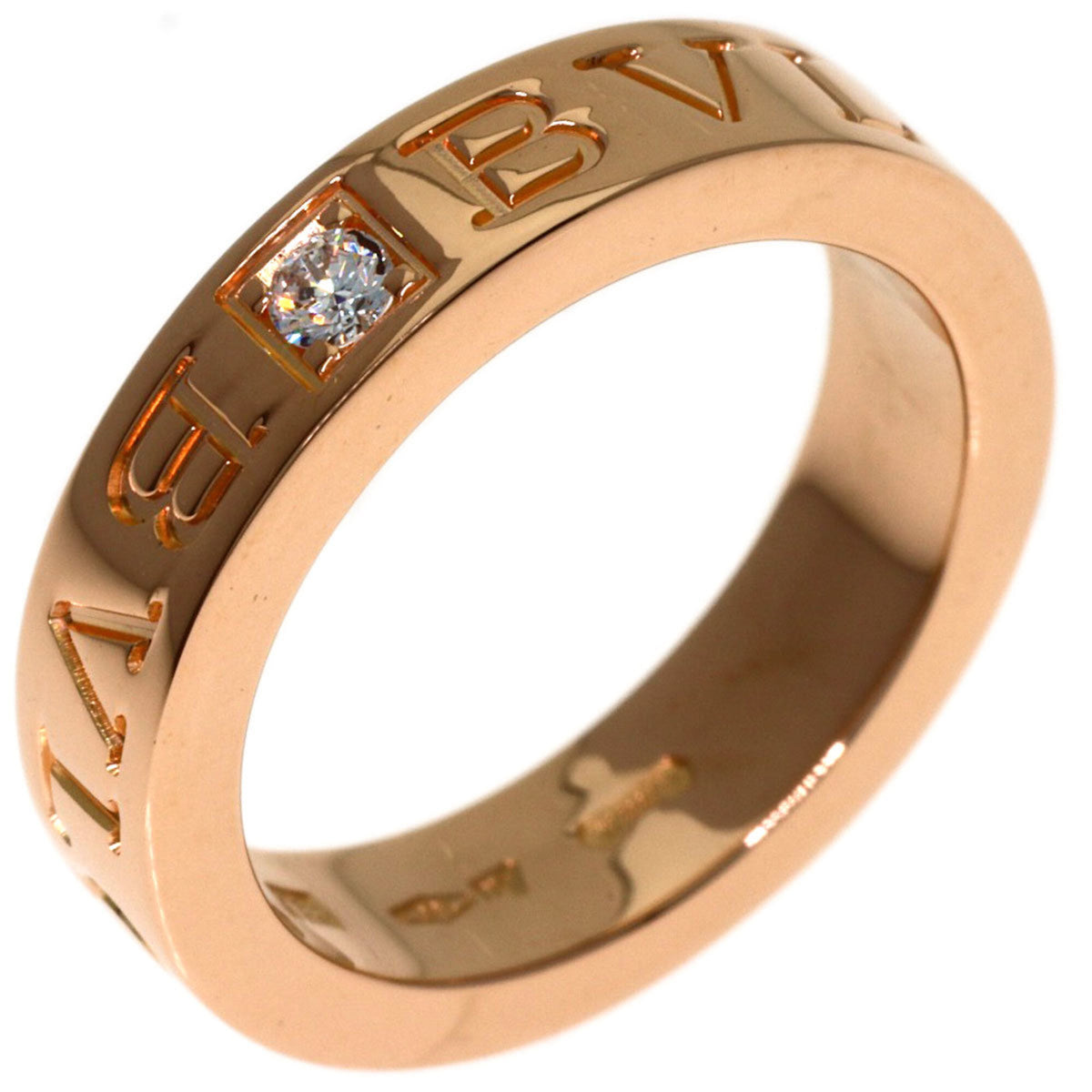 Bvlgari Pink Gold (18K) Band Ring (Pre-Owned)