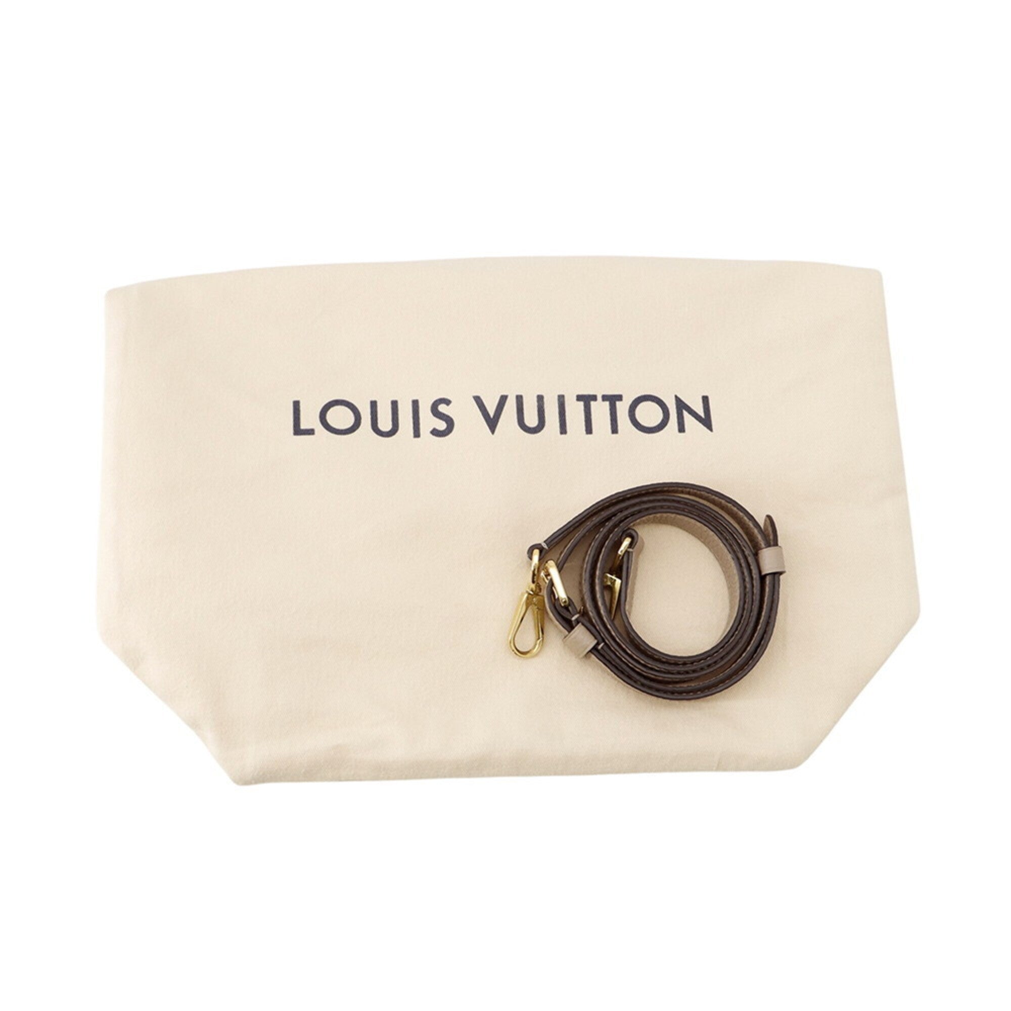 Louis Vuitton Galle Leather Handbag Shoulder Bag (Pre-Owned)
