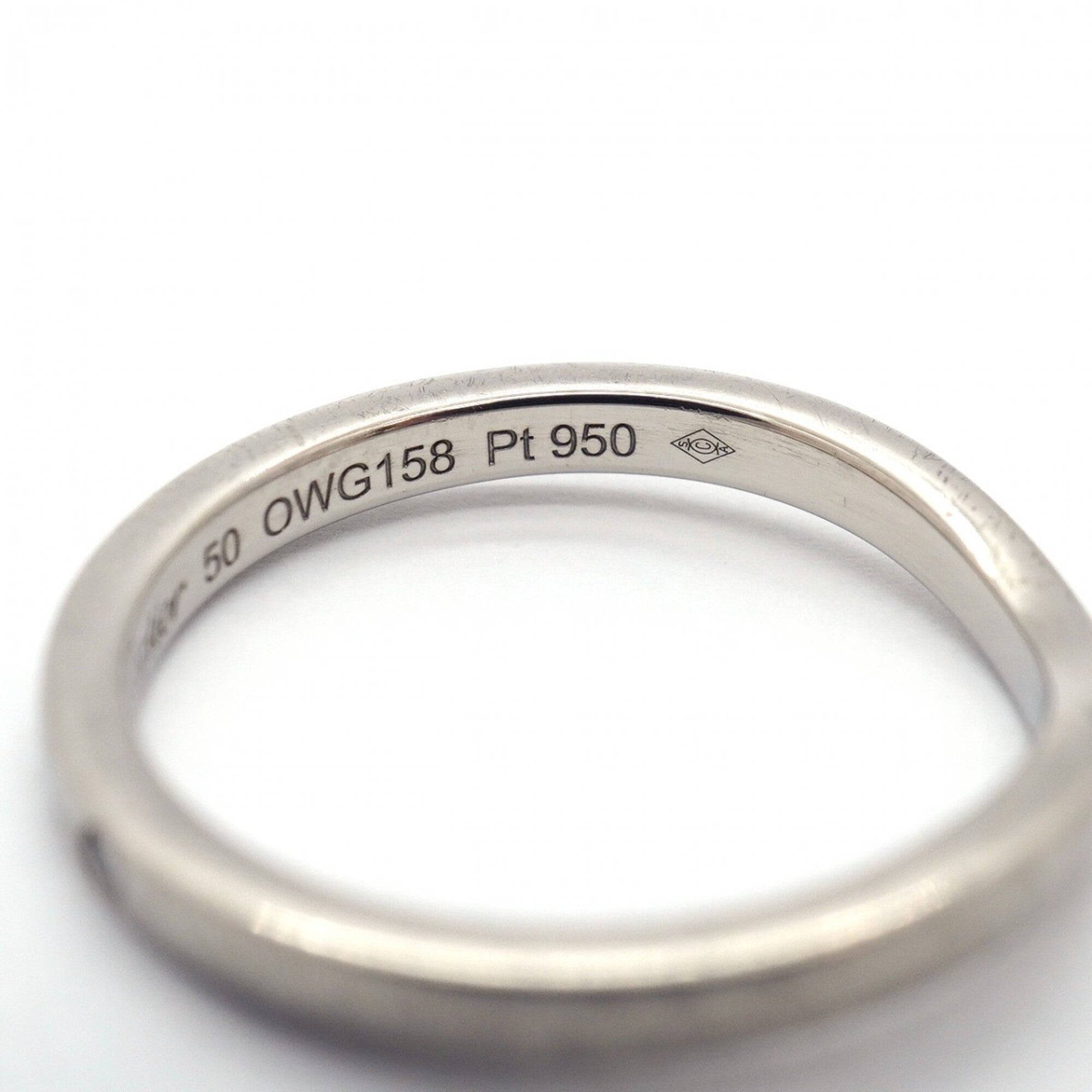 Cartier Platinum 950 Band Ring (Pre-Owned)