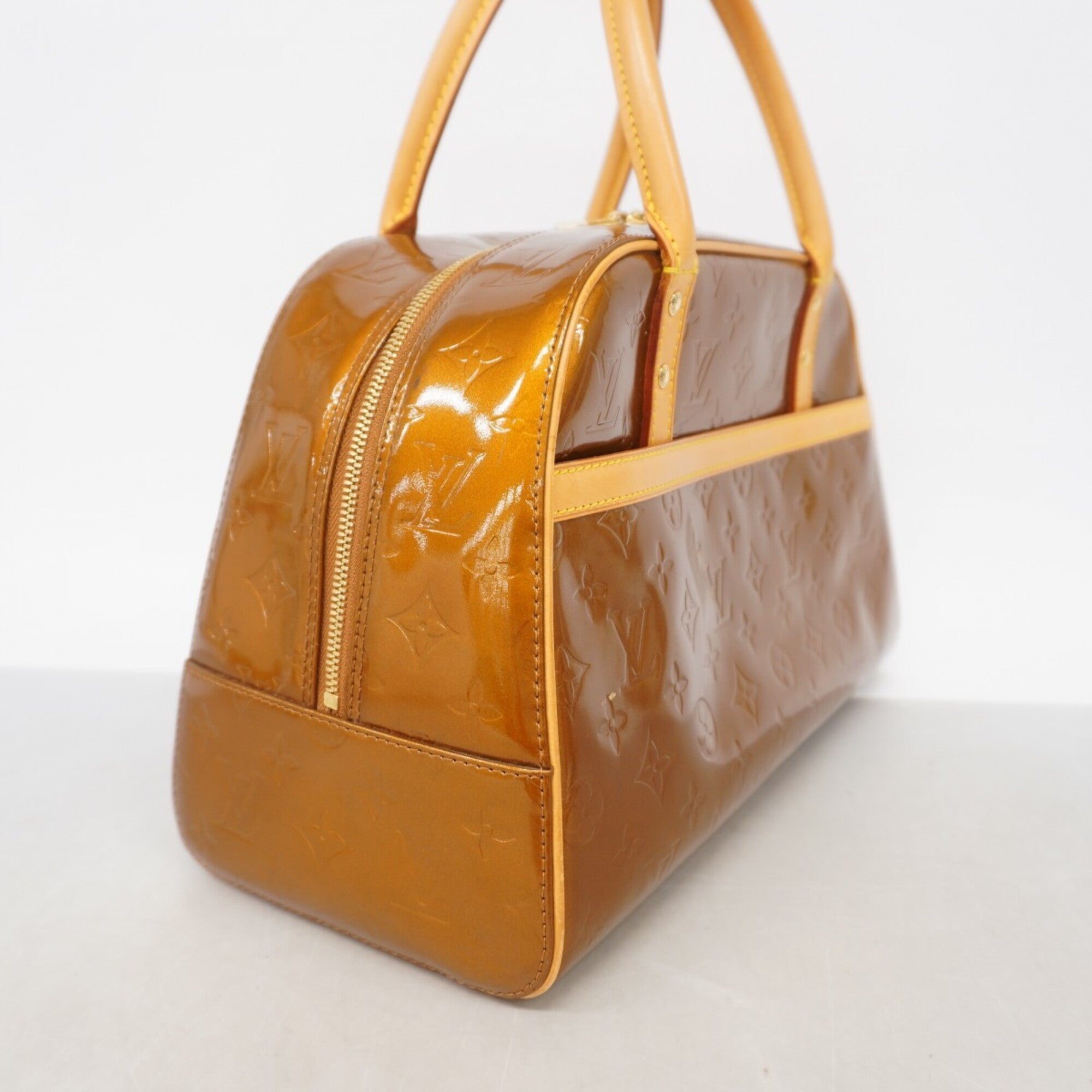 Louis Vuitton Bronze Handbag (Pre-Owned)