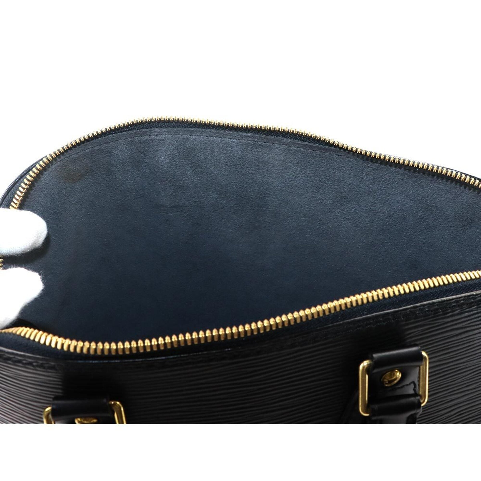 Louis Vuitton Noir Epi Leather Handbag (Pre-Owned)