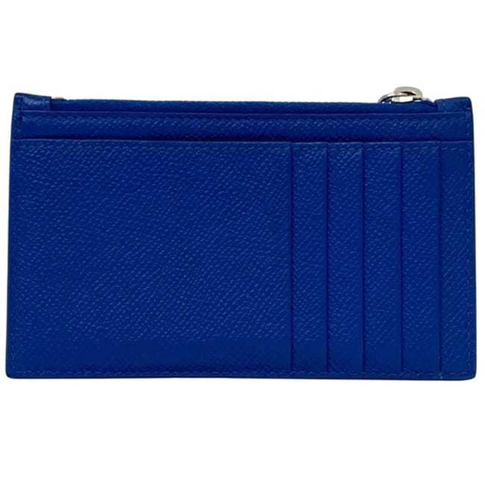 Balenciaga Blue Leather Coin Purse/Coin Case (Pre-Owned)