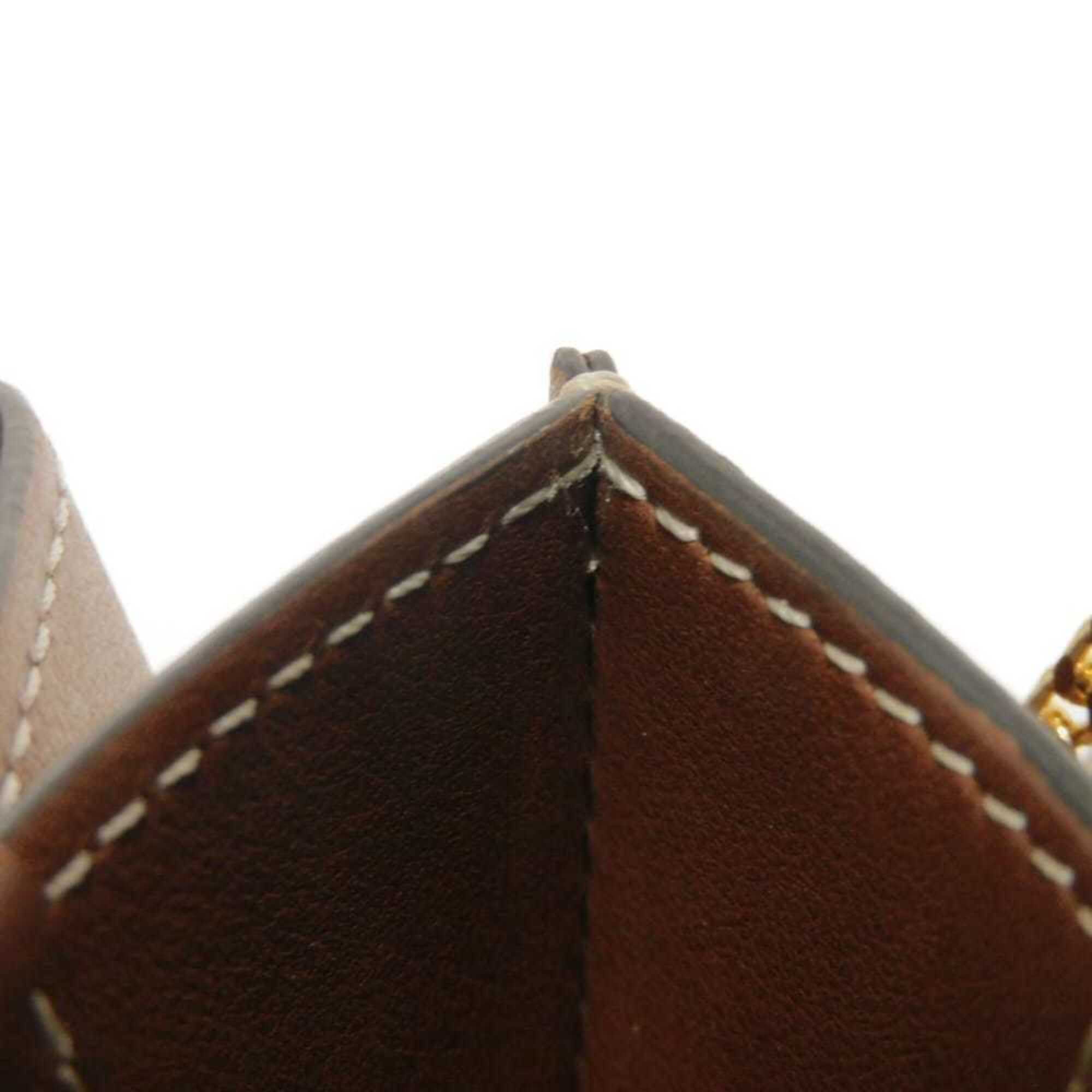 Burberry Beige Brown Canvas Wallet (Bi-Fold) (Pre-Owned)