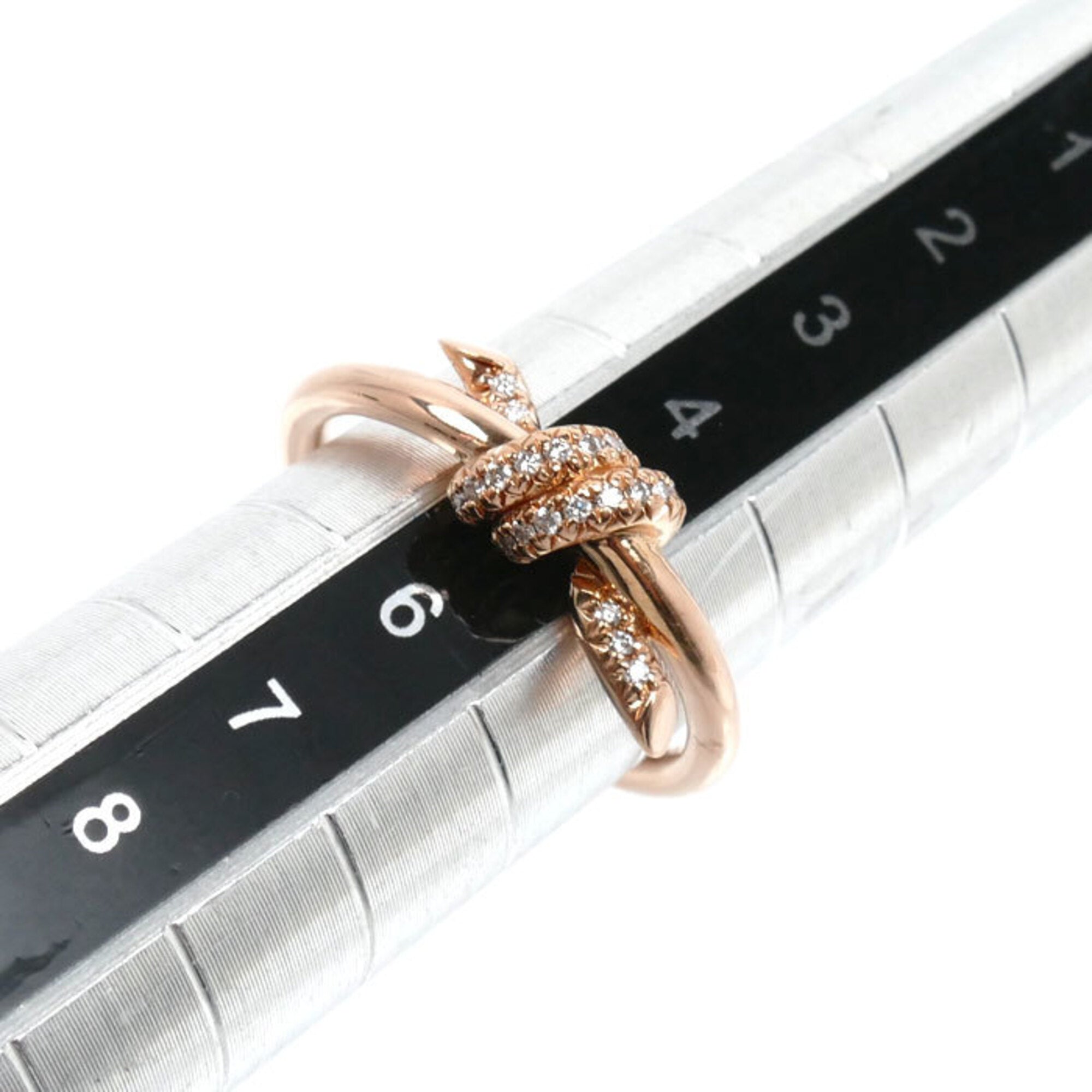 Tiffany Pink Gold (18K) Band Ring (Pre-Owned)