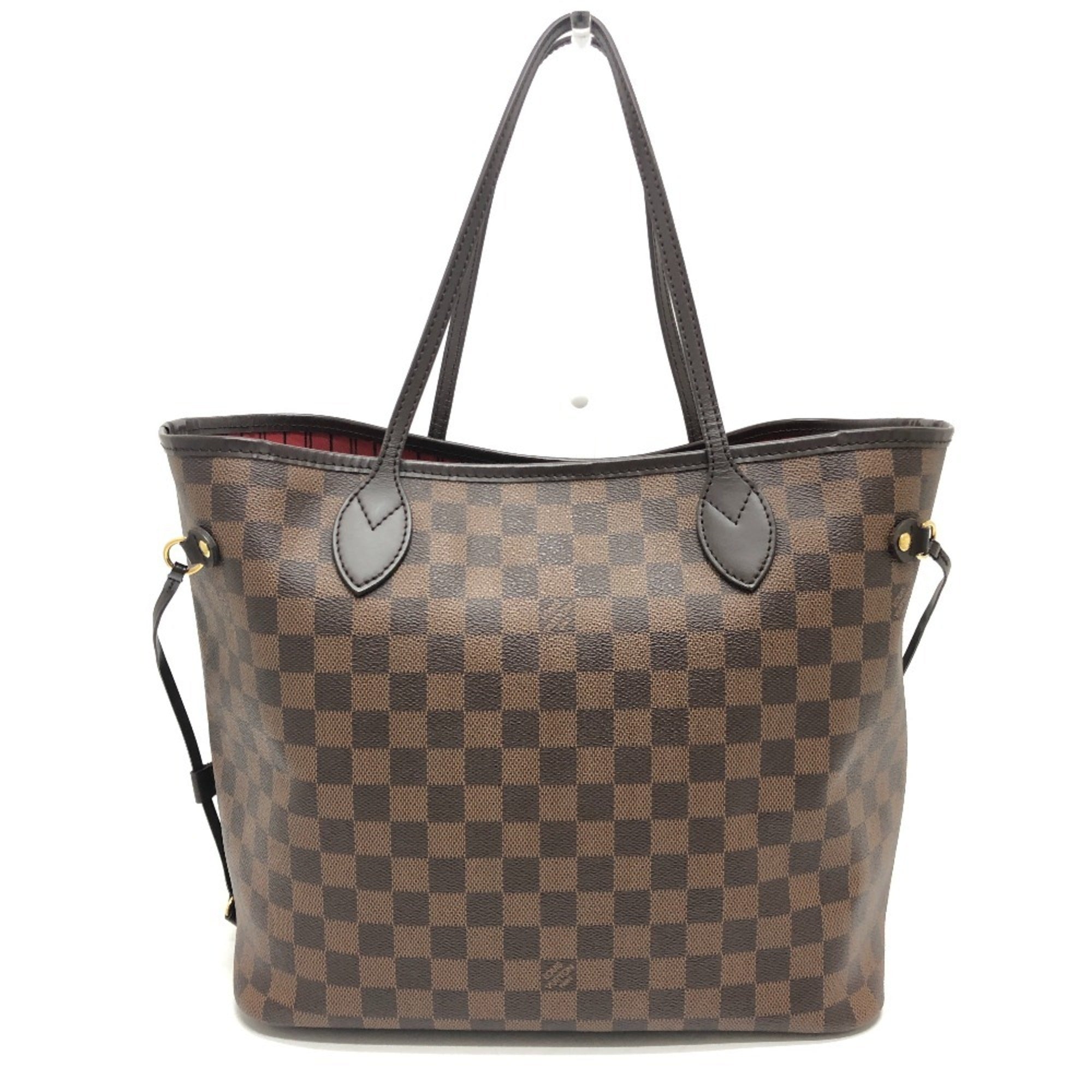 Louis Vuitton Brown Ebene Damier Canvas Shoulder Bag Tote Bag (Pre-Owned)