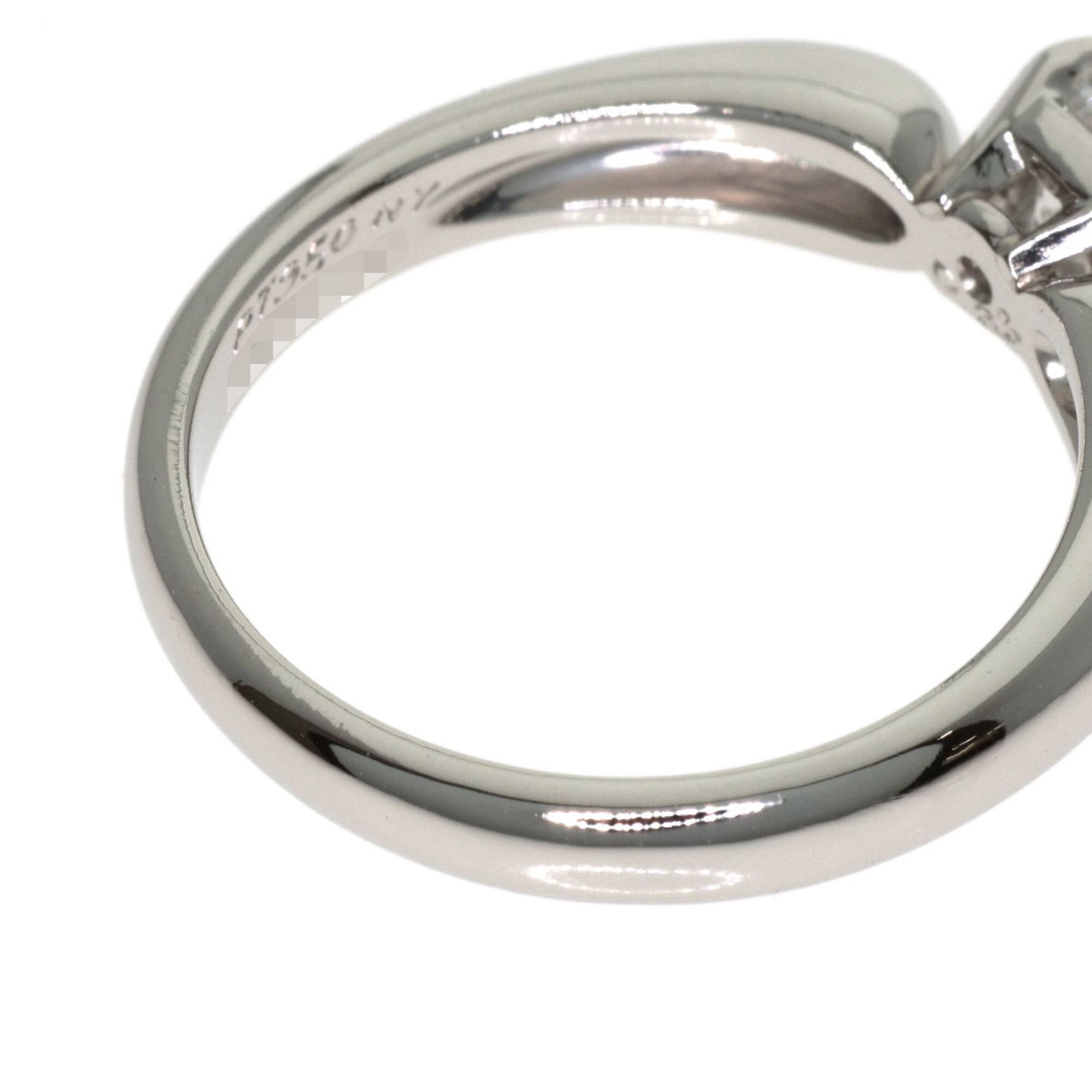 Van Cleef & Arpels Platinum 1000 Band Ring (Pre-Owned)