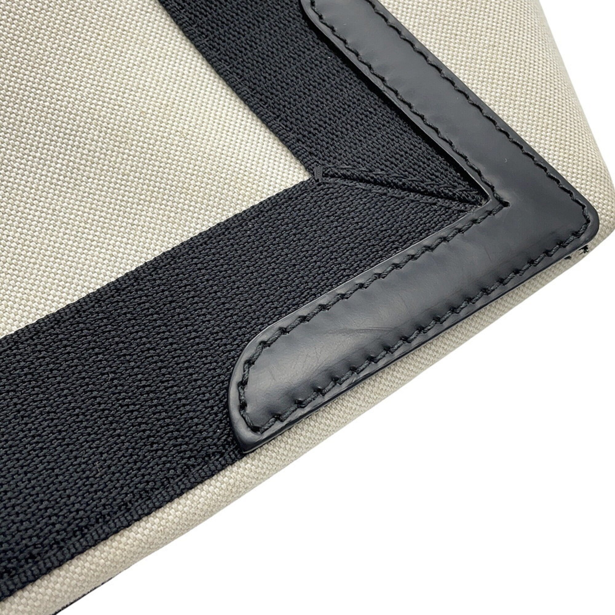 Balenciaga Black Canvas Handbag Tote Bag (Pre-Owned)