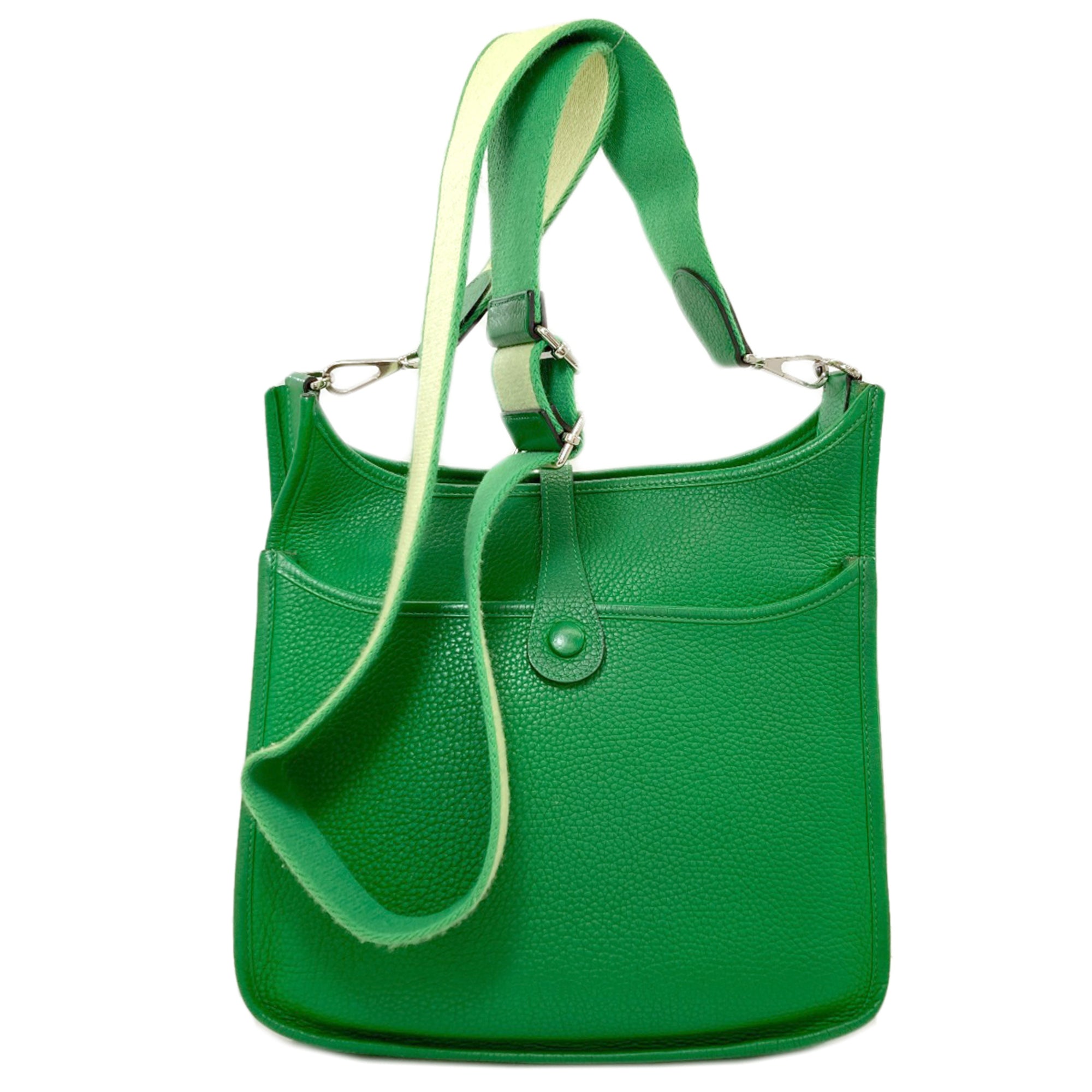 Hermes Green Shoulder Bag (Pre-Owned)