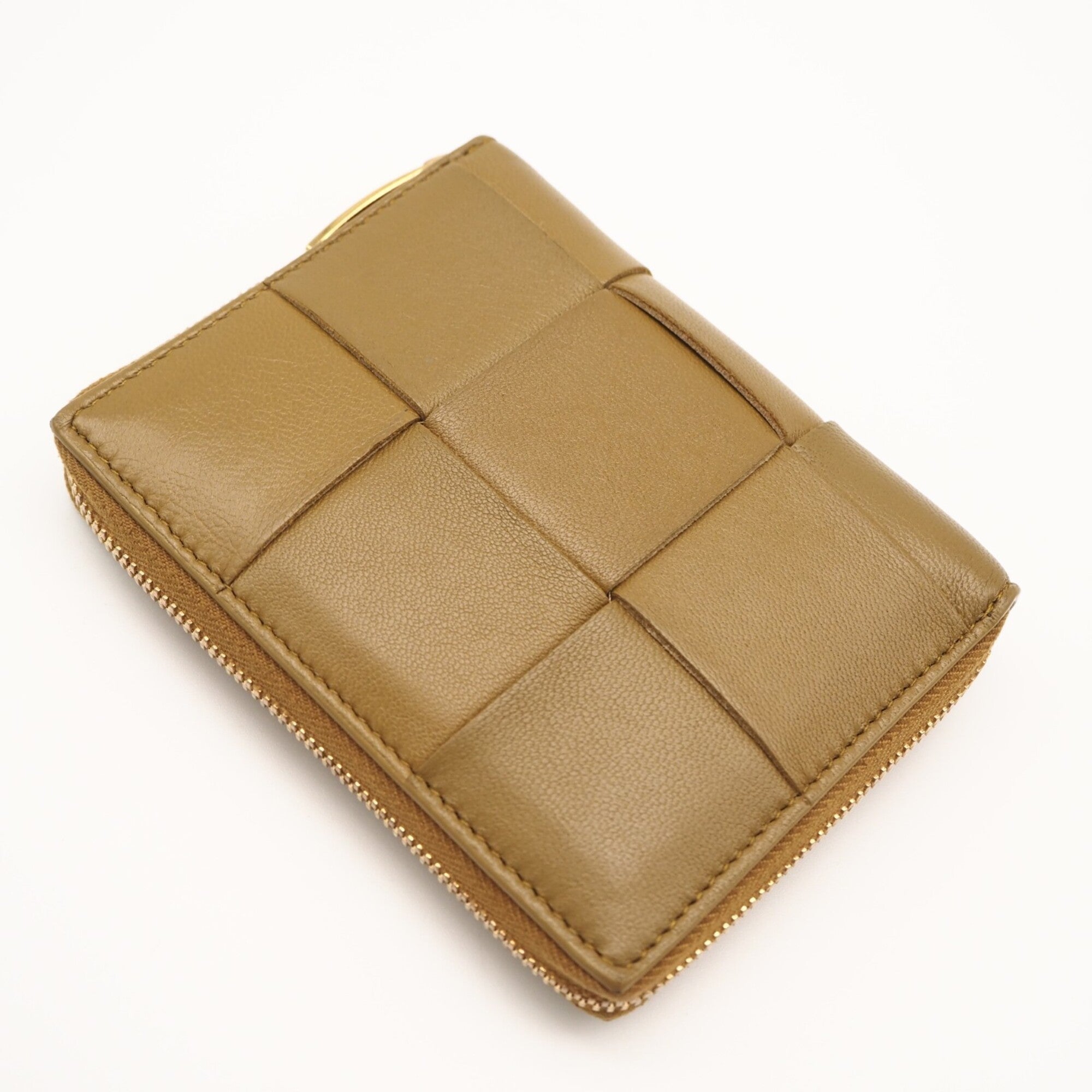 Bottega Veneta Brown Leather Wallet (Bi-Fold) (Pre-Owned)