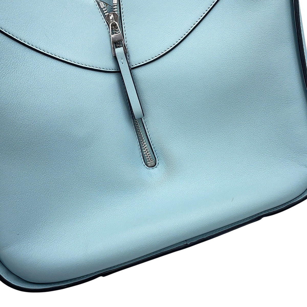 Loewe Hammock Blue Leather Handbag (Pre-Owned)
