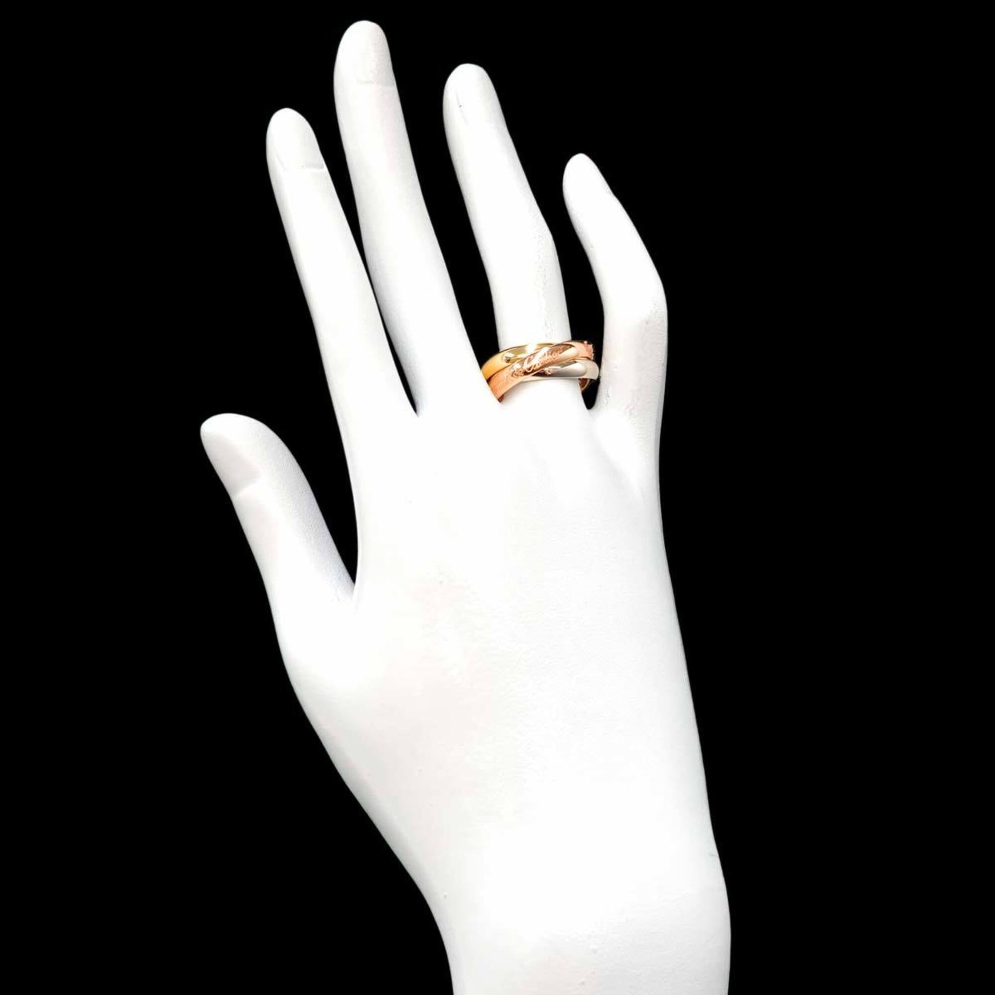 Cartier Yellow Gold (18K) Pink Gold (18K) White Gold (18K) Band Ring (Pre-Owned)
