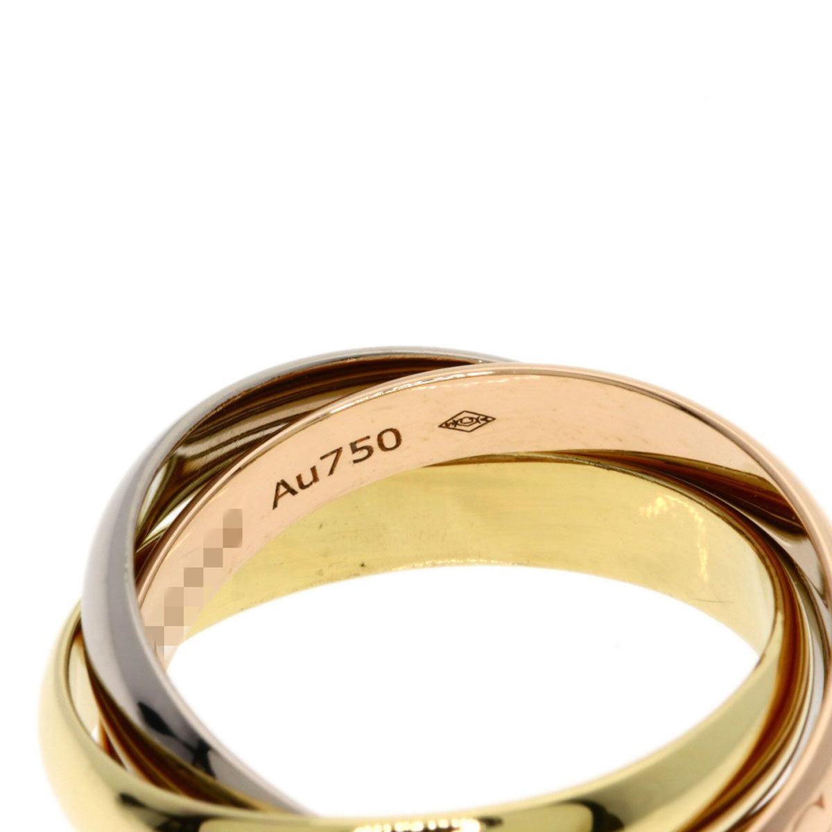 Cartier Yellow Gold (18K) Pink Gold (18K) White Gold (18K) Band Ring (Pre-Owned)