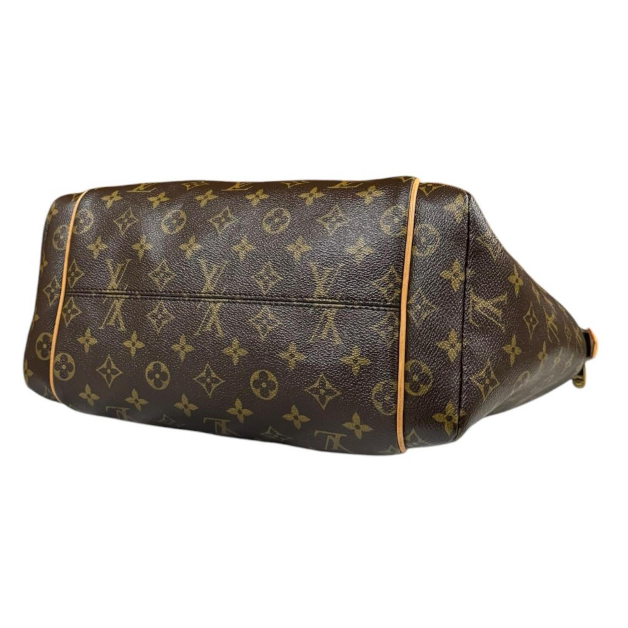 Louis Vuitton Brown Monogram Canvas Tote Bag (Pre-Owned)