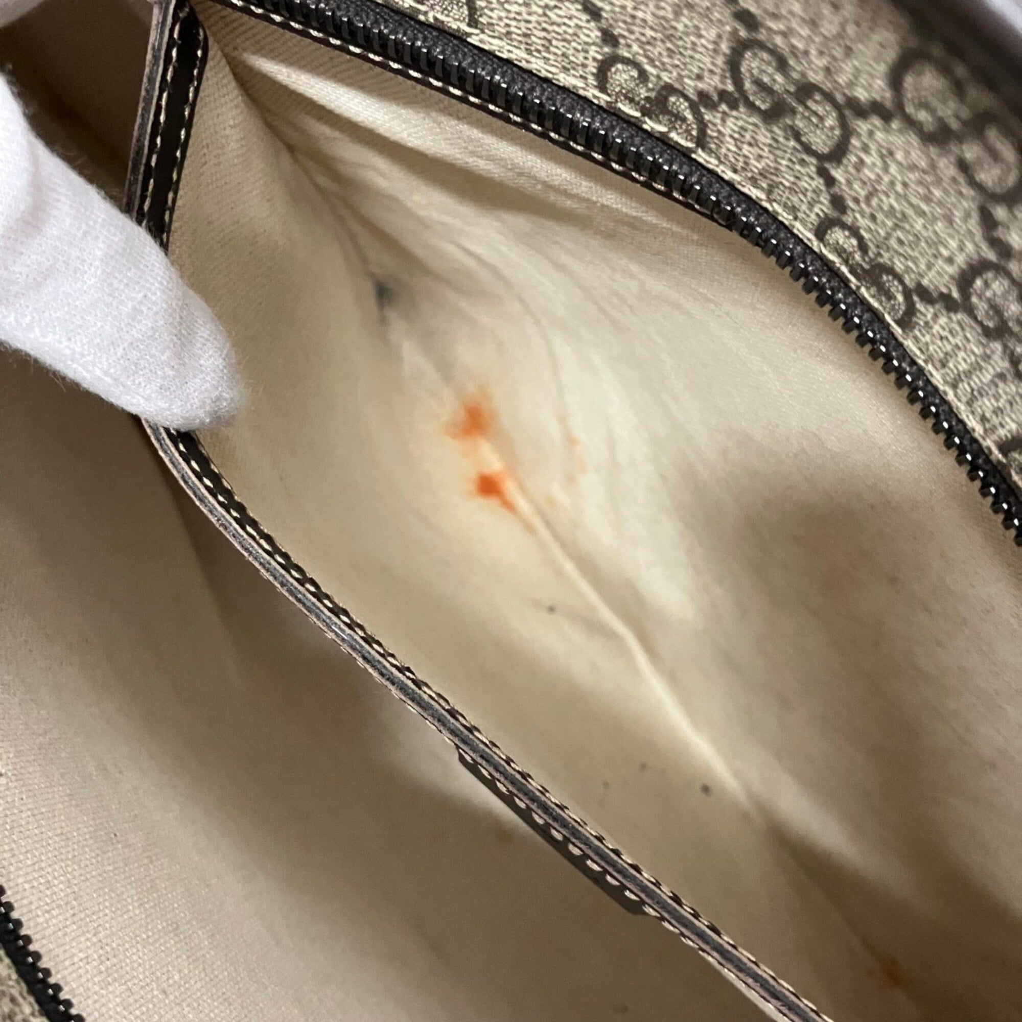 Gucci Beige Gg Supreme Tote Bag (Pre-Owned)