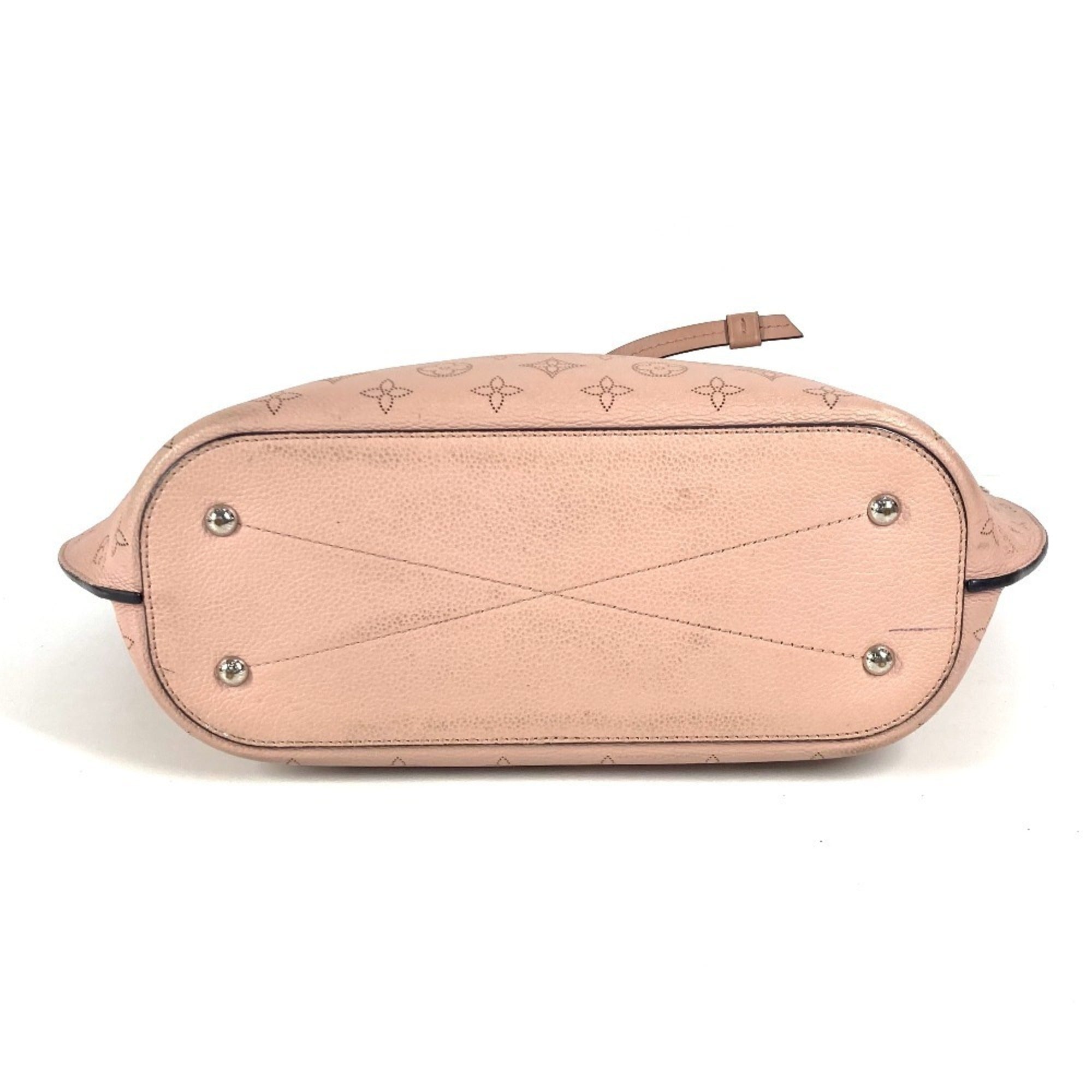 Louis Vuitton Magnolia Pink Mahina Leather Handbag Shoulder Bag (Pre-Owned)