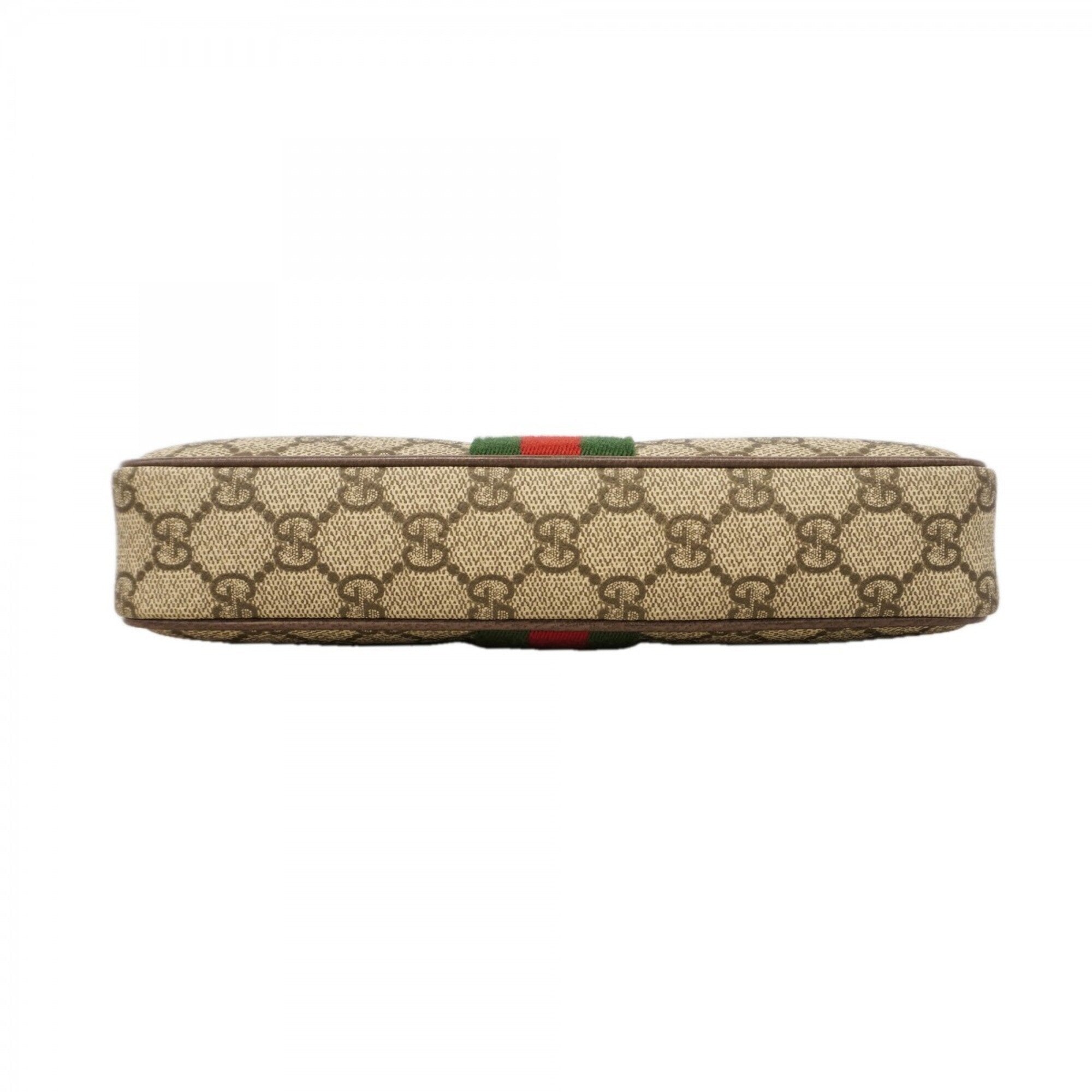 Gucci Brown Pvc Shoulder Bag (Pre-Owned)