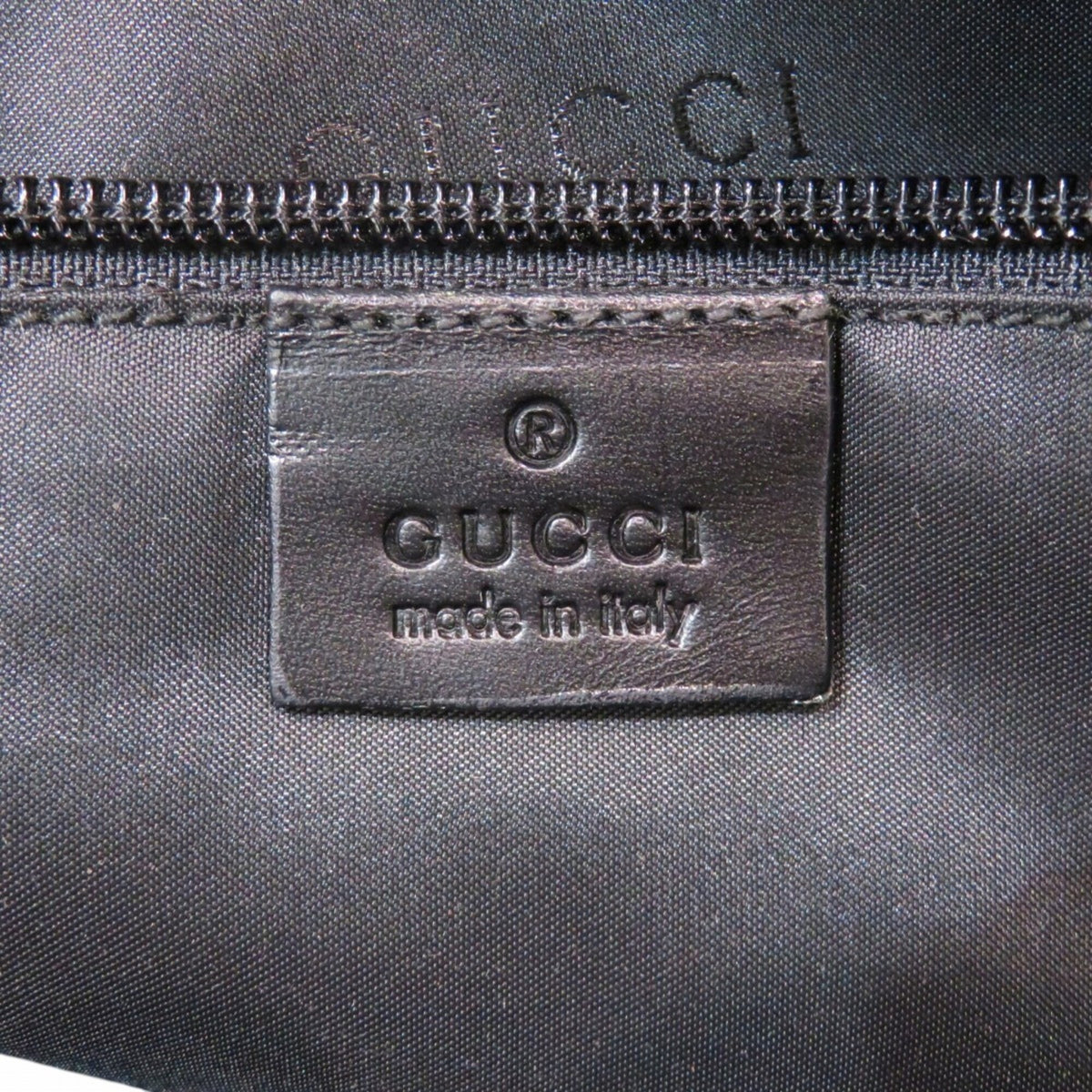 Gucci Black Nylon Tote Bag (Pre-Owned)