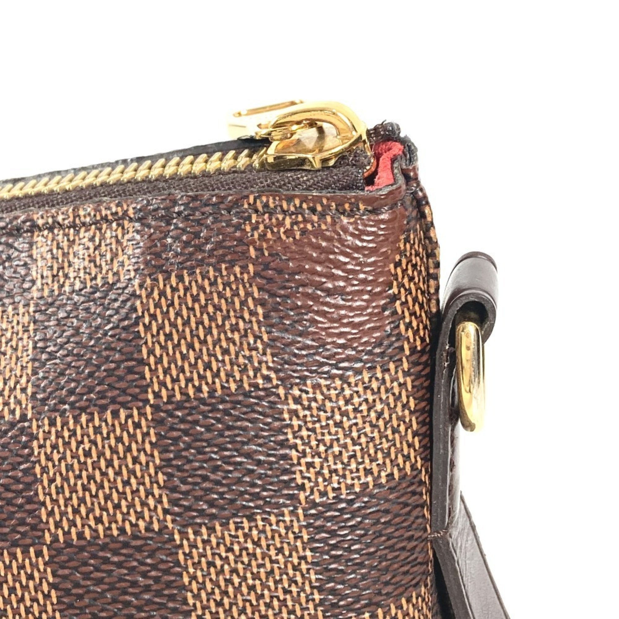 Louis Vuitton Brown Damier Canvas Handbag Tote Bag (Pre-Owned)