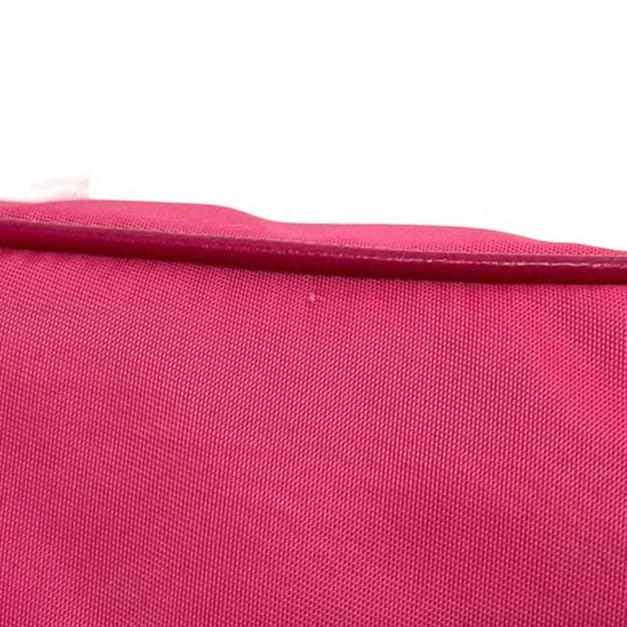 Prada Pink Nylon Coin Purse/Coin Case (Pre-Owned)