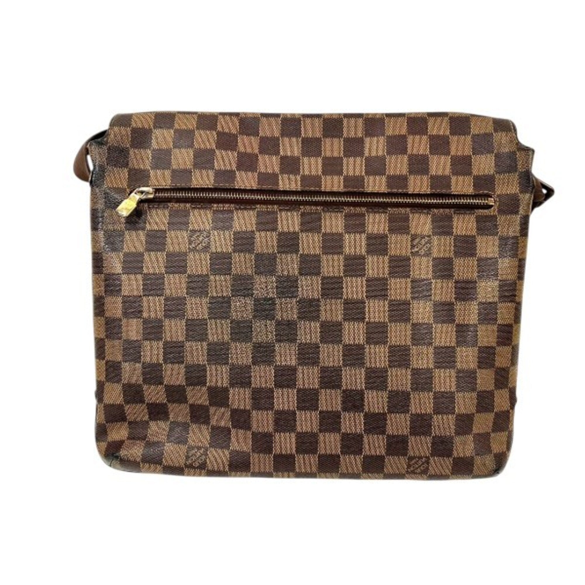 Louis Vuitton Brown Handbag Shoulder Bag (Pre-Owned)