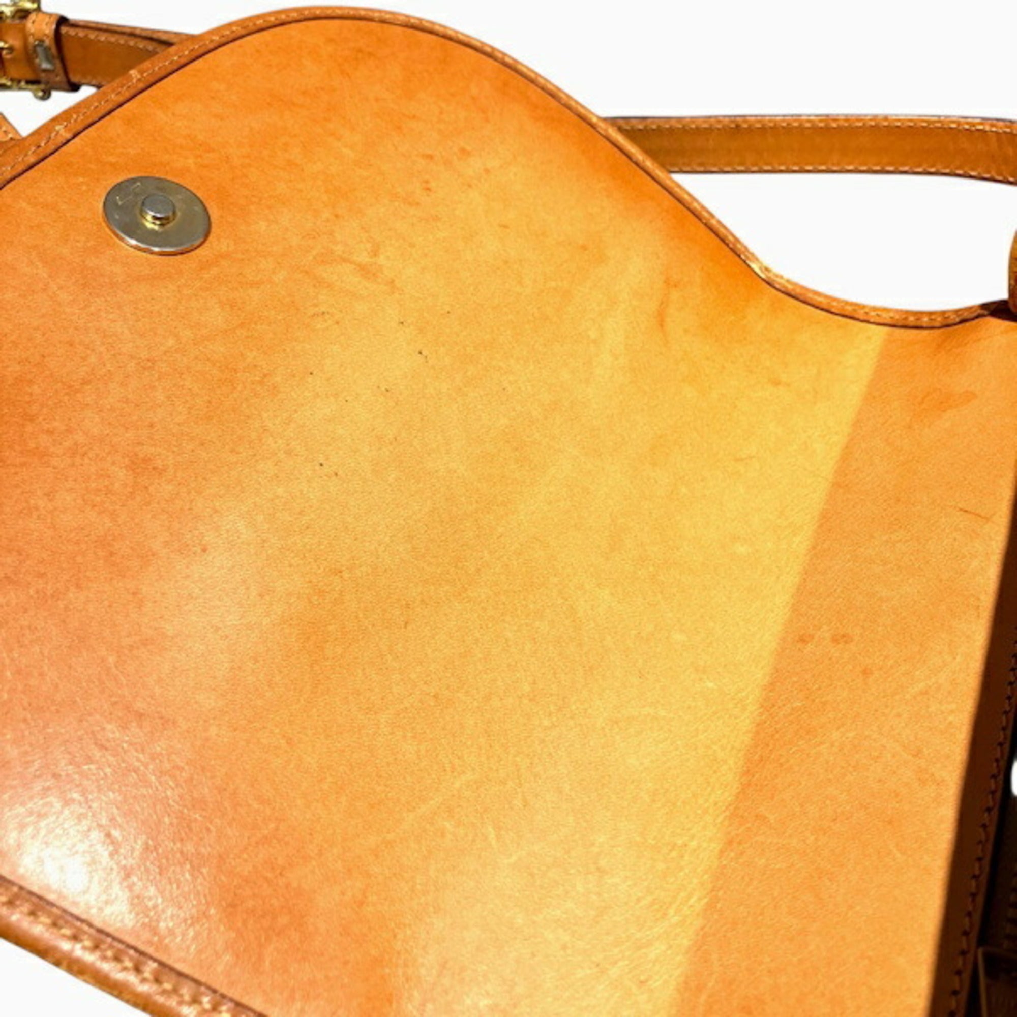 Celine Brown Pvc Leather Shoulder Bag (Pre-Owned)