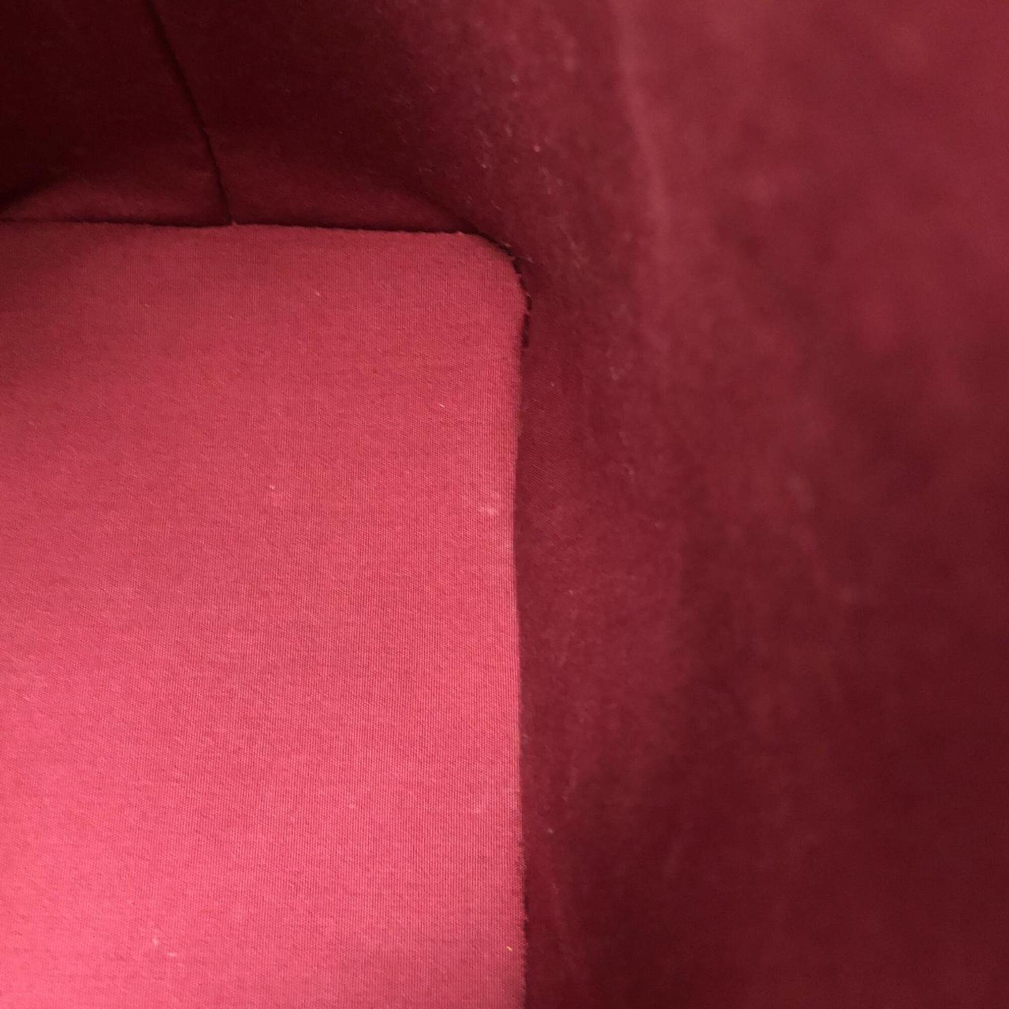 Louis Vuitton Rouge Fauviste Leather Shoulder Bag (Pre-Owned)