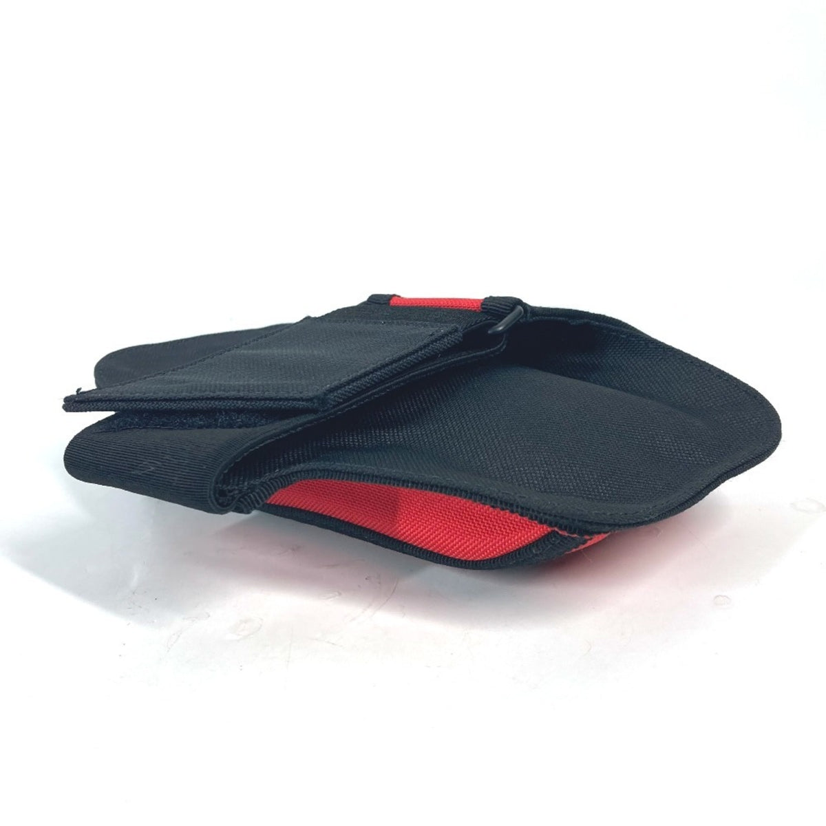 Balenciaga Black Red Color Nylon Pouch (Pre-Owned)