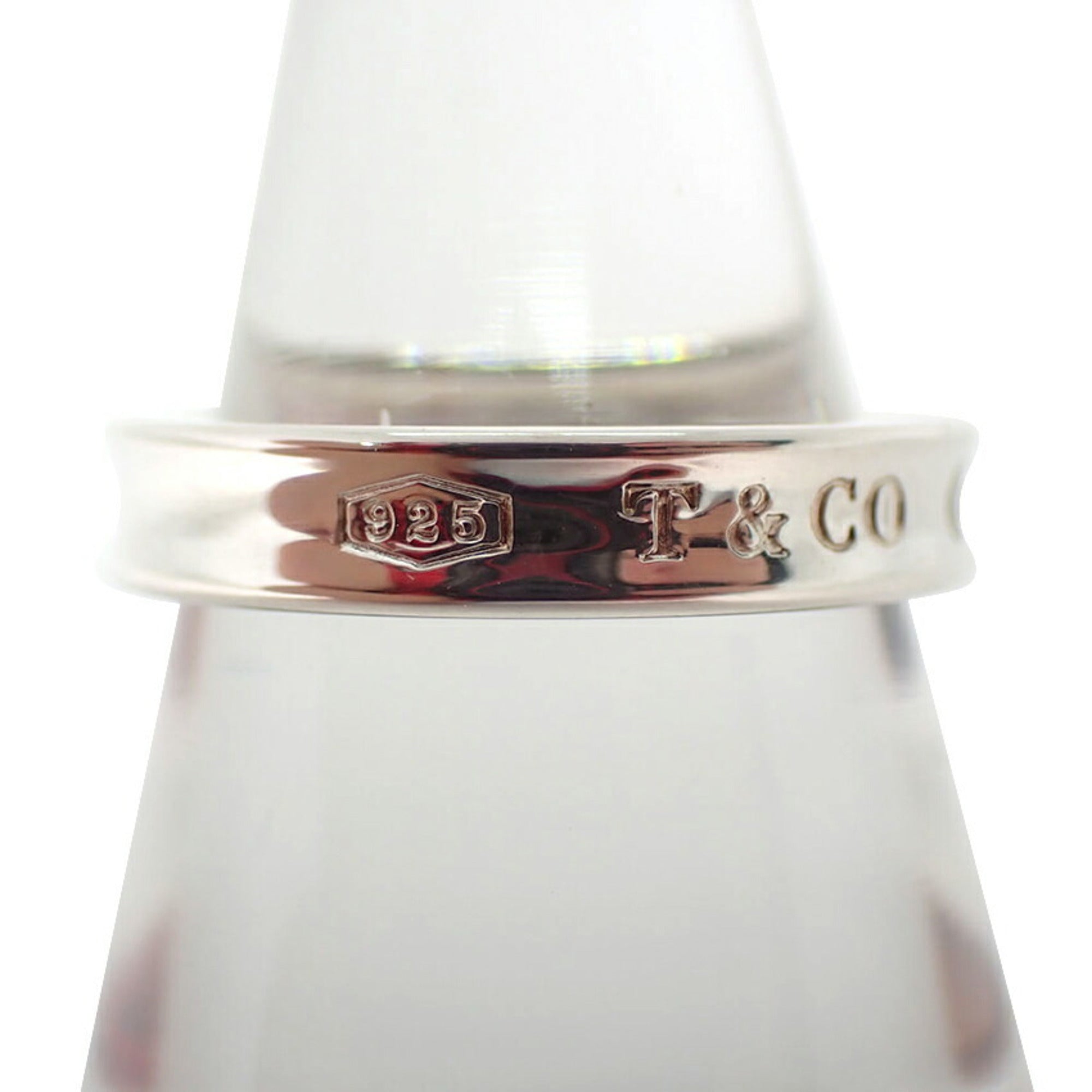Tiffany Sterling Silver 925 Band Ring (Pre-Owned)